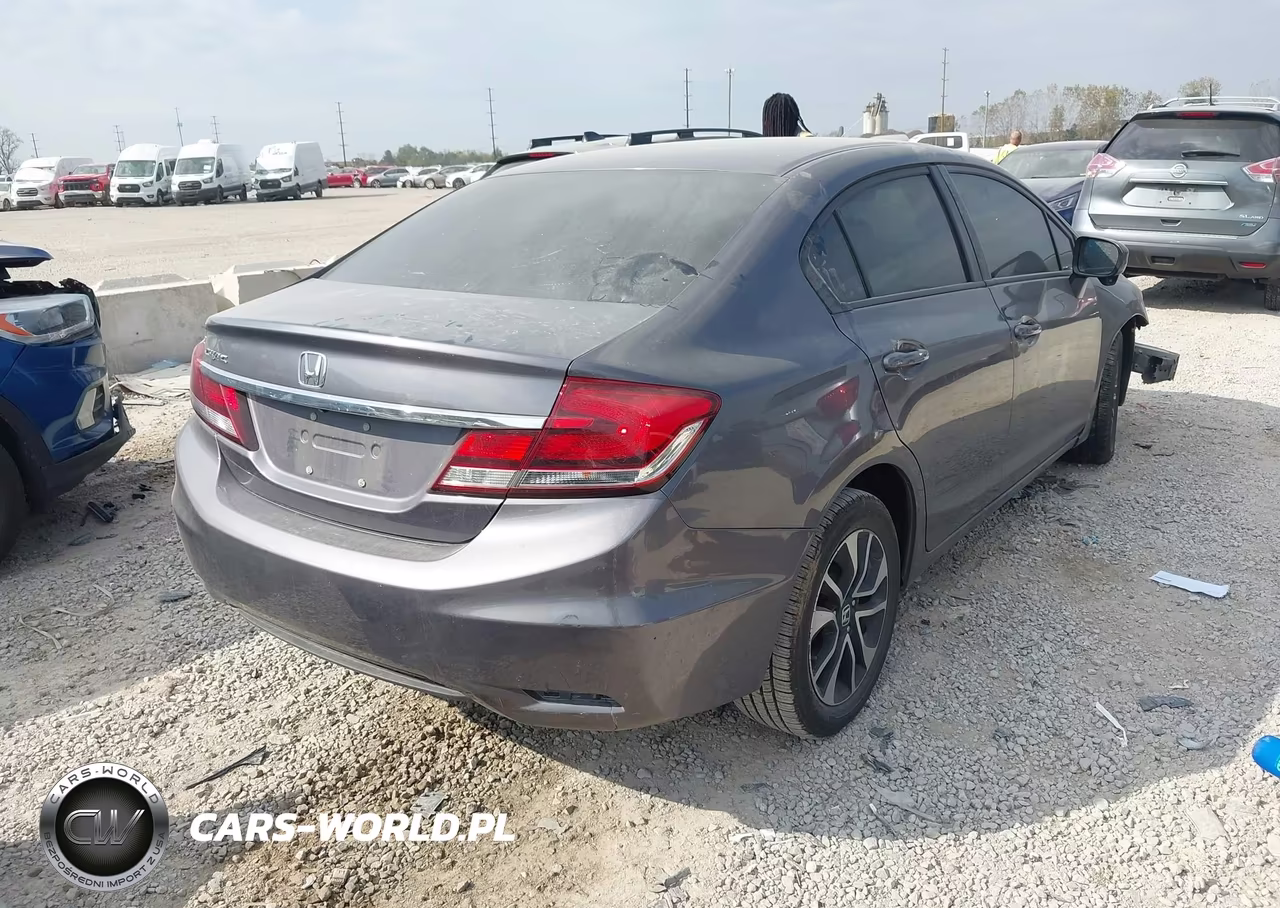2015 Honda Civic Ex VIN:19XFB2F87FE090650 - 4