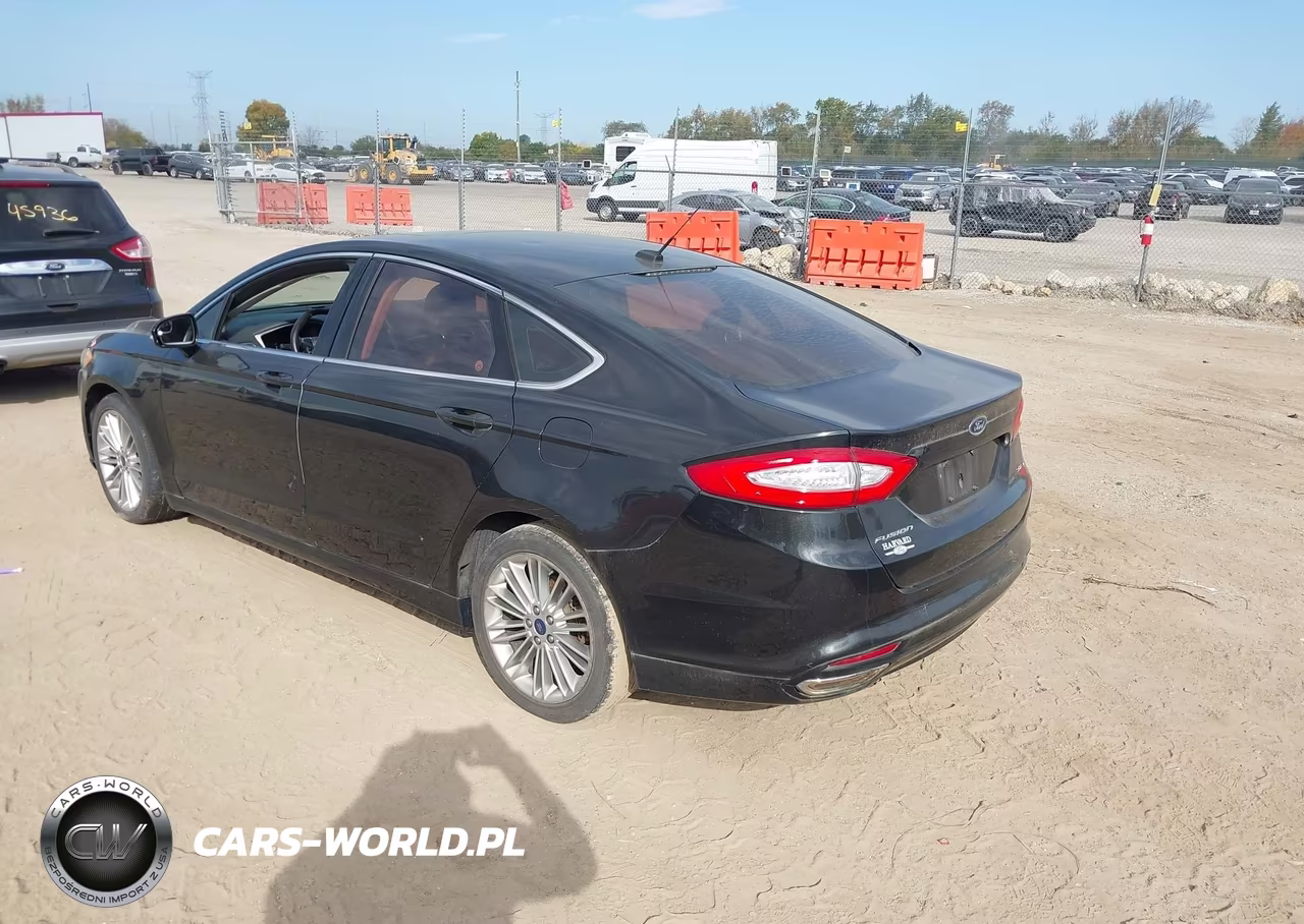 2014 Ford Fusion Se VIN:3FA6P0H99ER277445 - 3