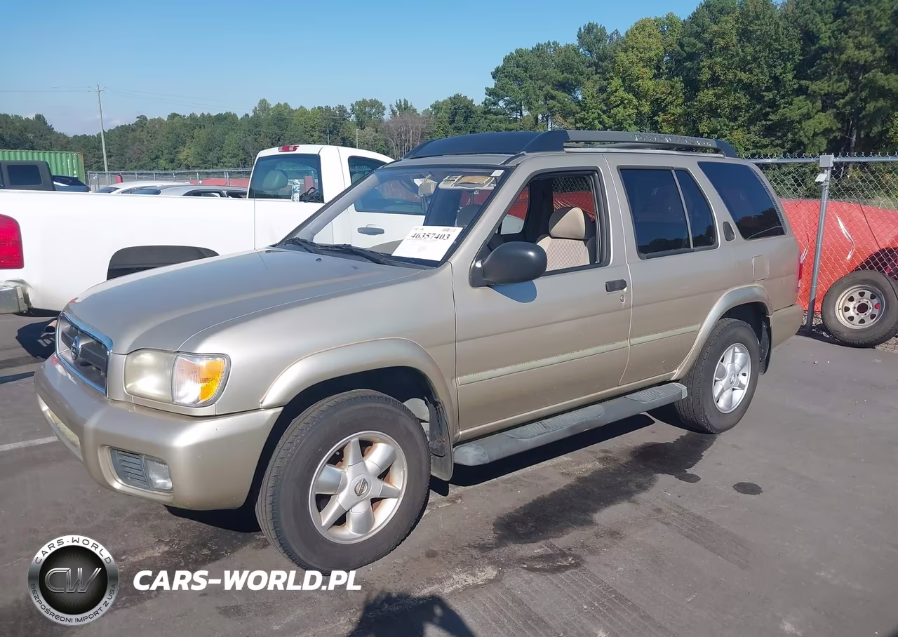 2002 Nissan Pathfinder Se VIN:JN8DR09Y72W700456 - 2