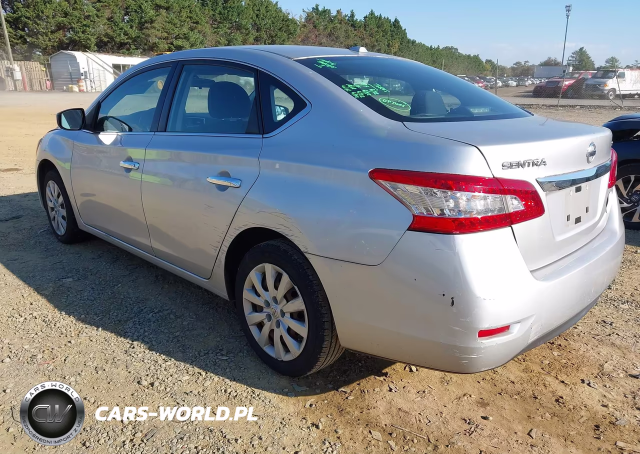 2015 Nissan Sentra Sv VIN:3N1AB7AP0FY381093 - 3