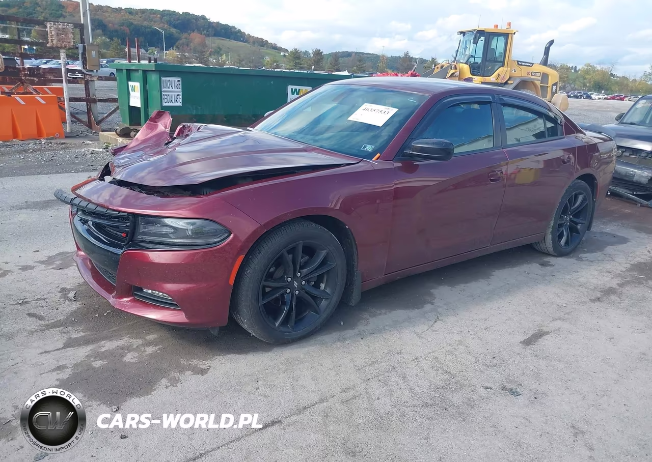 2017 Dodge Charger Sxt Rwd VIN:2C3CDXHGXHH539832 - 2