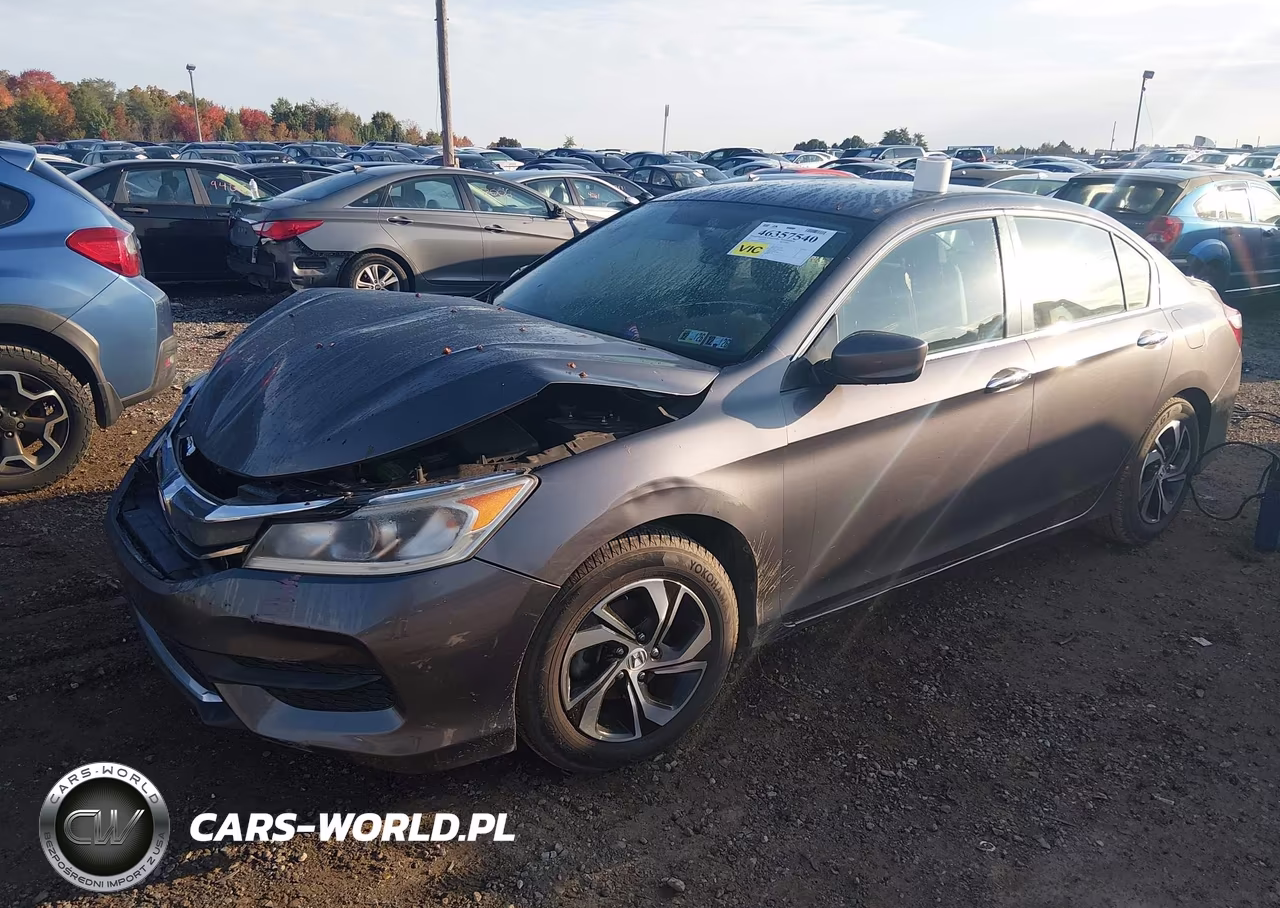 2017 Honda Accord Lx VIN:1HGCR2F36HA262595 - 2