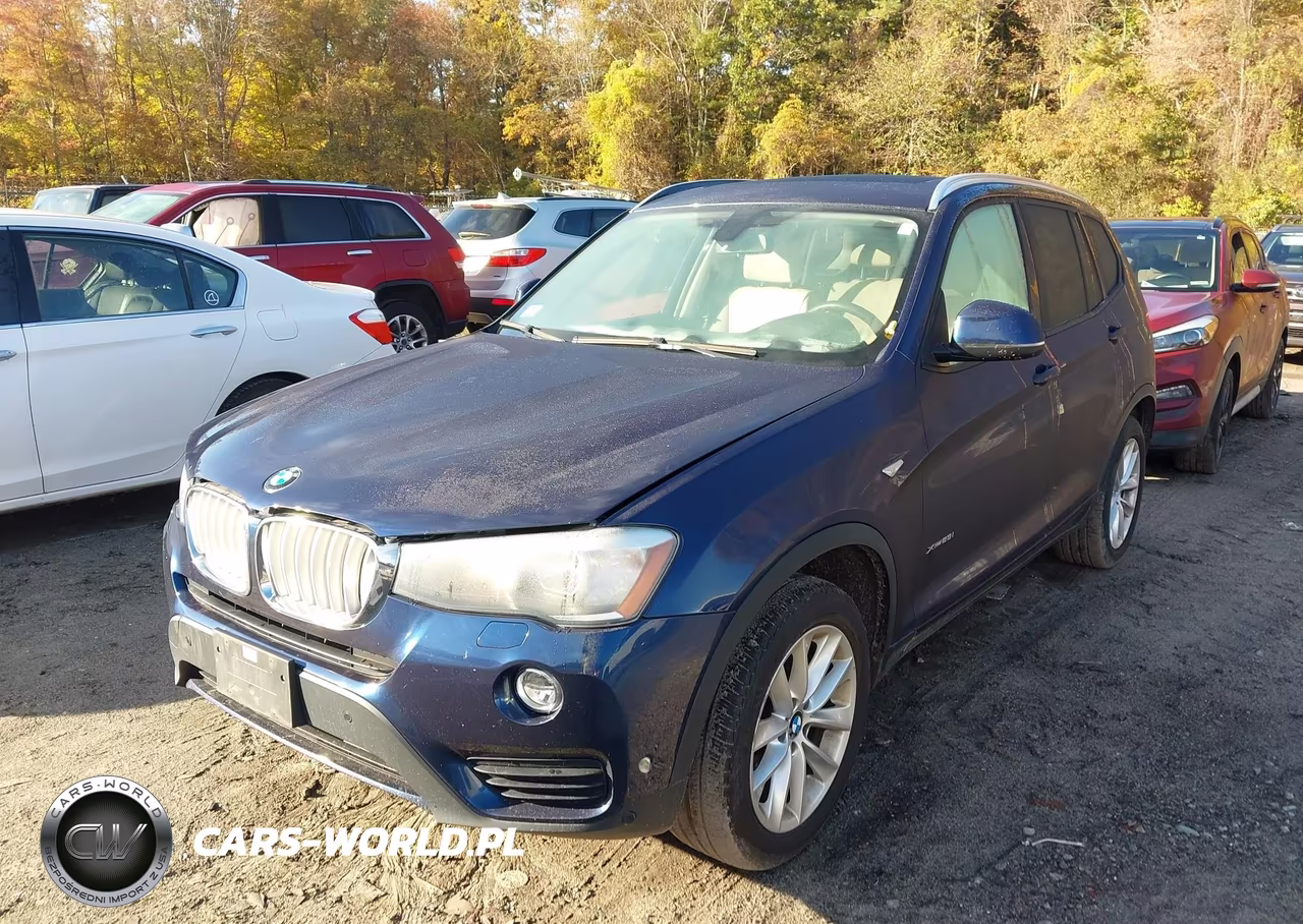 2016 BMW X3 xDrive28I VIN:5UXWX9C5XG0D85841 - 2