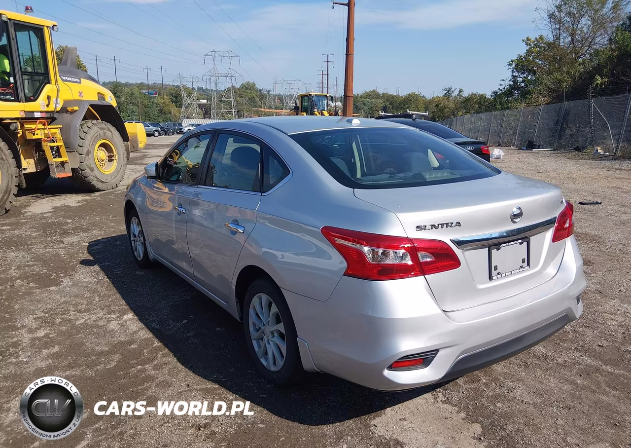 2019 Nissan Sentra Sv VIN:3N1AB7AP4KY439846 - 3