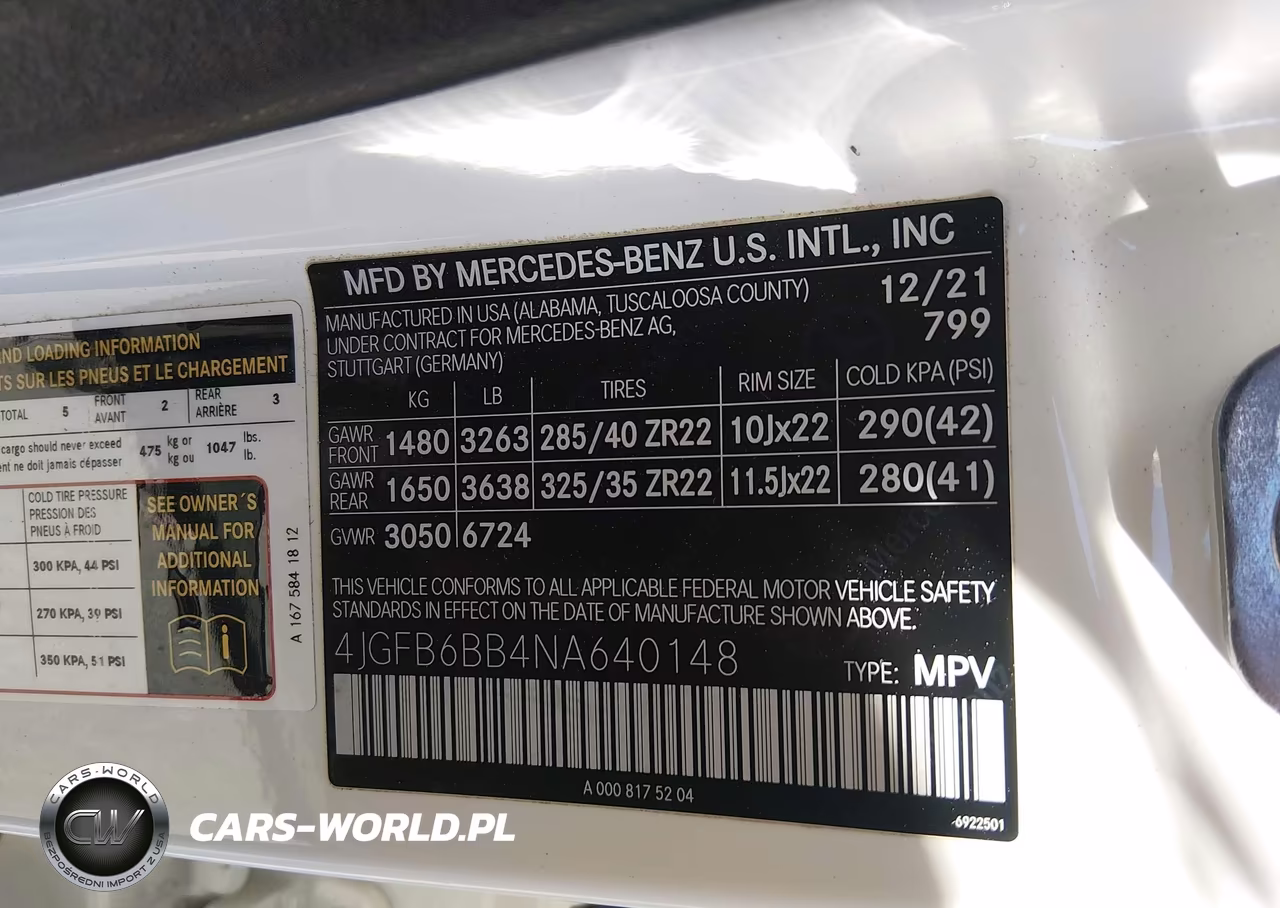 2022 Mercedes-Benz Amg Gle 53 4Matic VIN:4JGFB6BB4NA640148 - 9