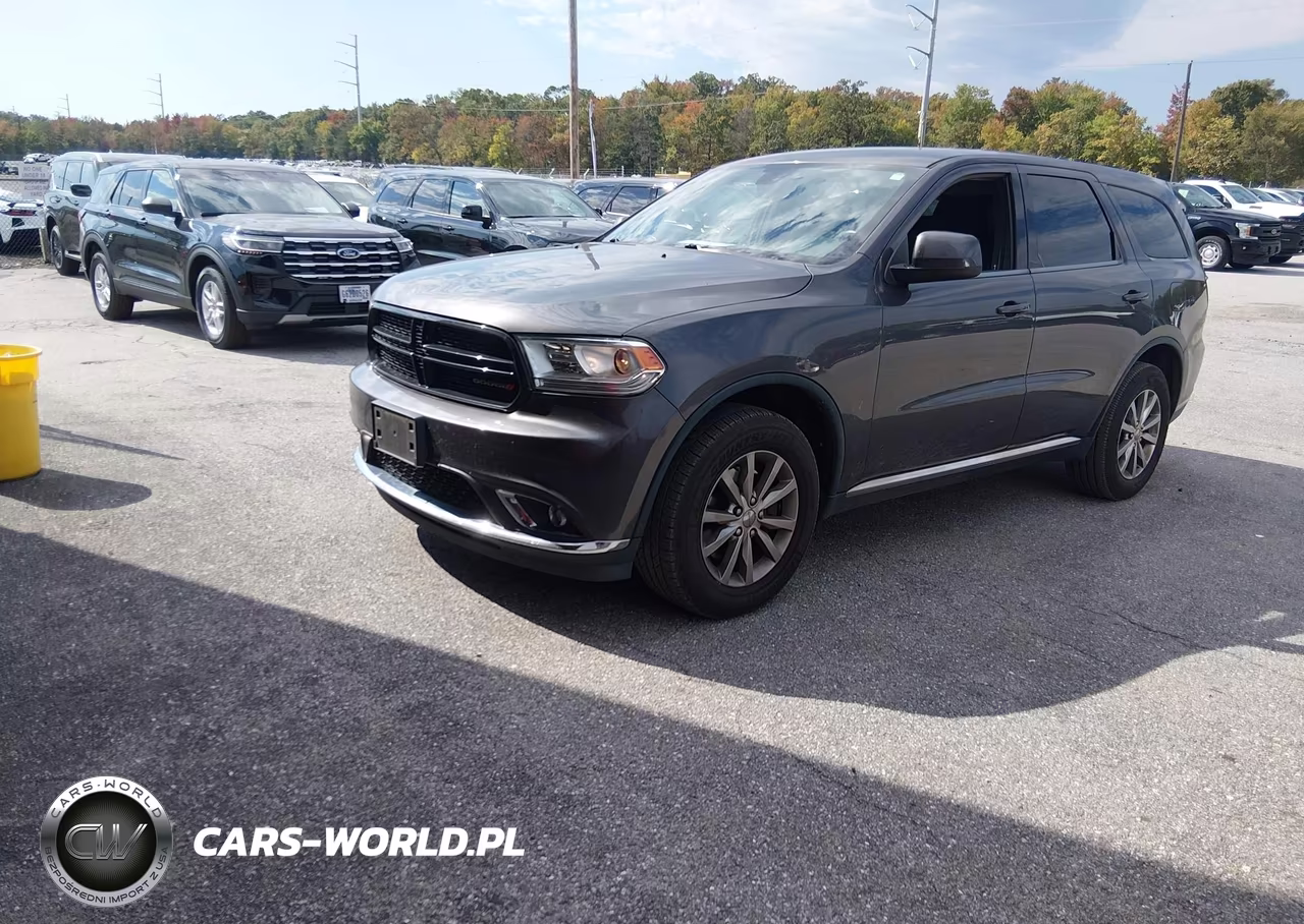 2018 Dodge Durango Special Service Awd VIN:1C4SDJFT1JC383807 - 2