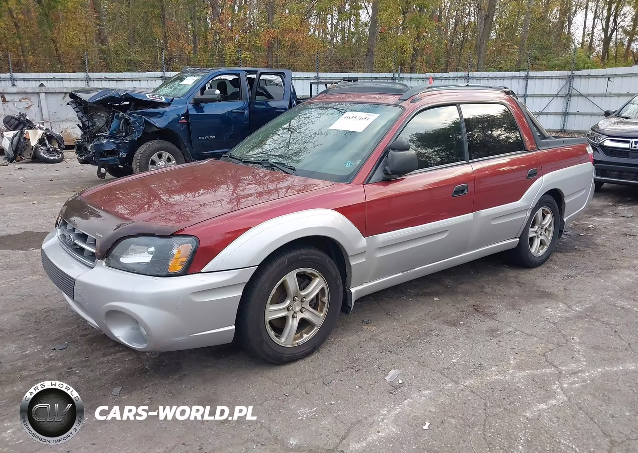 2003 Subaru Baja Sport VIN:4S4BT62C937110529 - 2