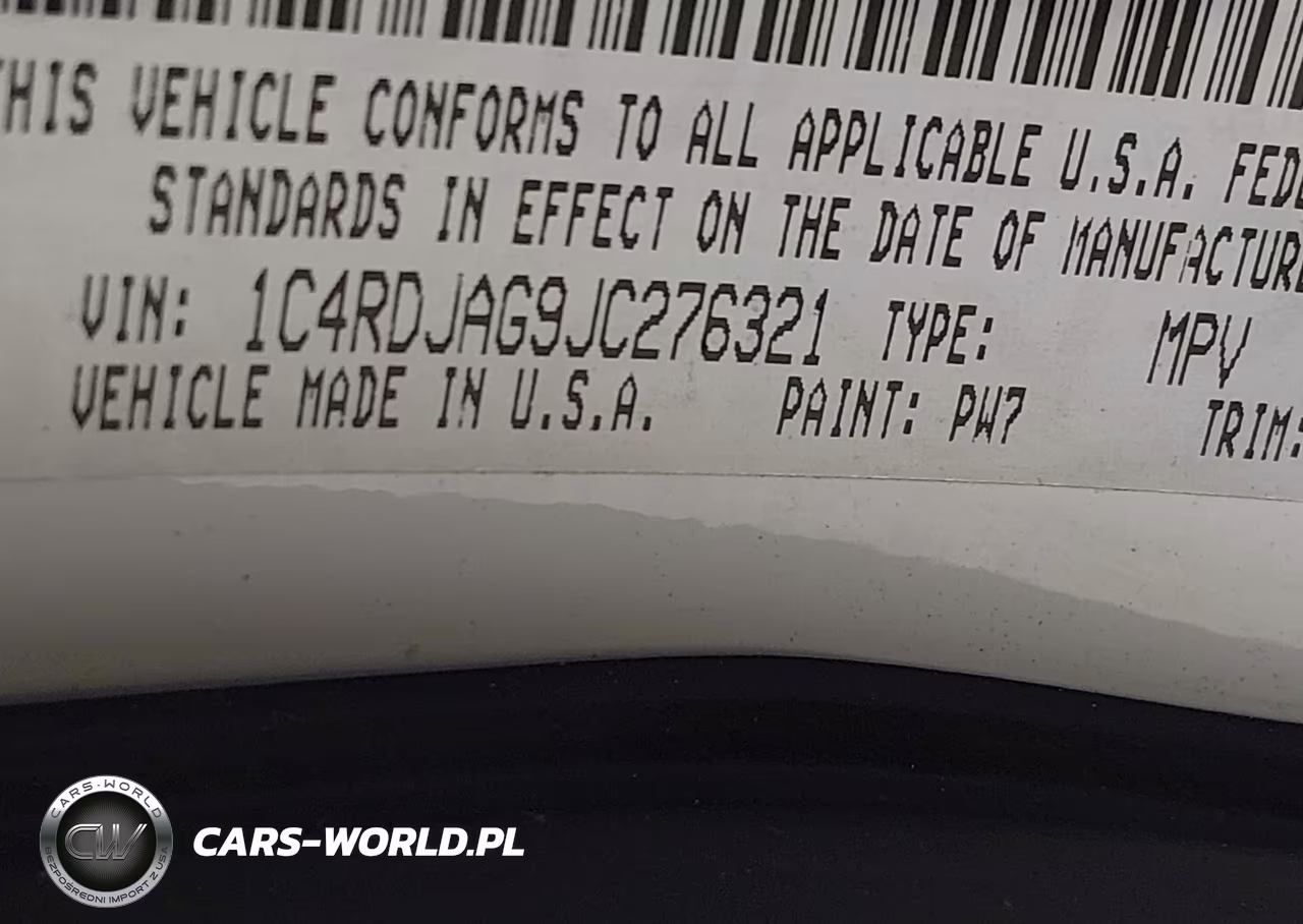 2018 Dodge Durango Sxt Awd VIN:1C4RDJAG9JC276321 - 9