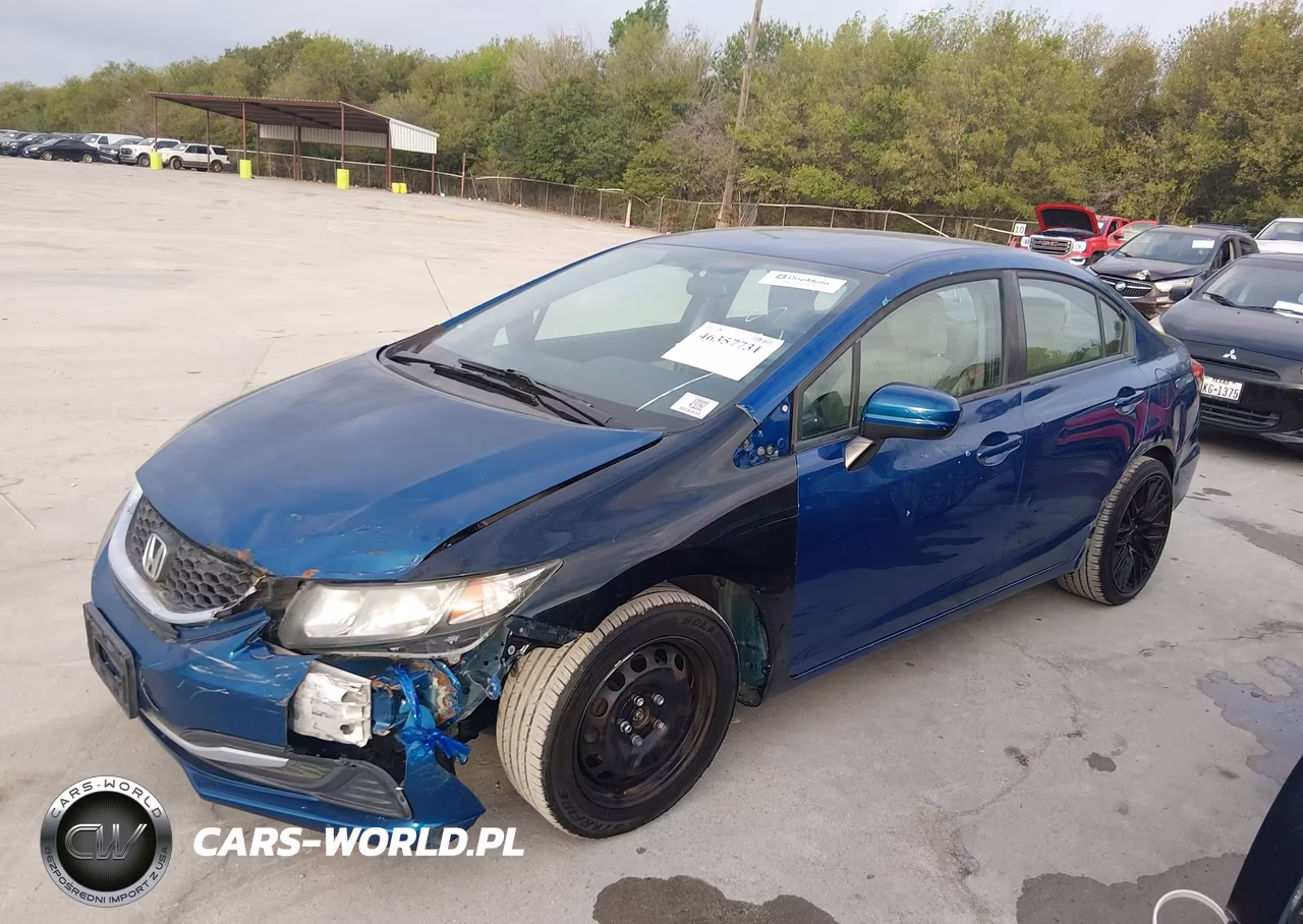 2015 Honda Civic Lx VIN:19XFB2F55FE036205 - 14