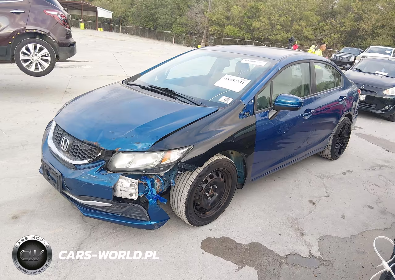 2015 Honda Civic Lx VIN:19XFB2F55FE036205 - 2