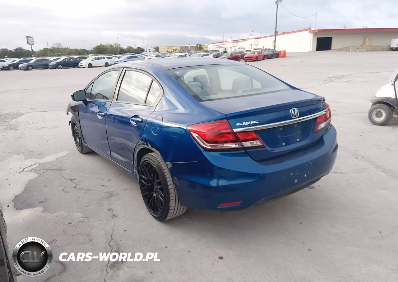 2015 Honda Civic Lx VIN:19XFB2F55FE036205 - 3