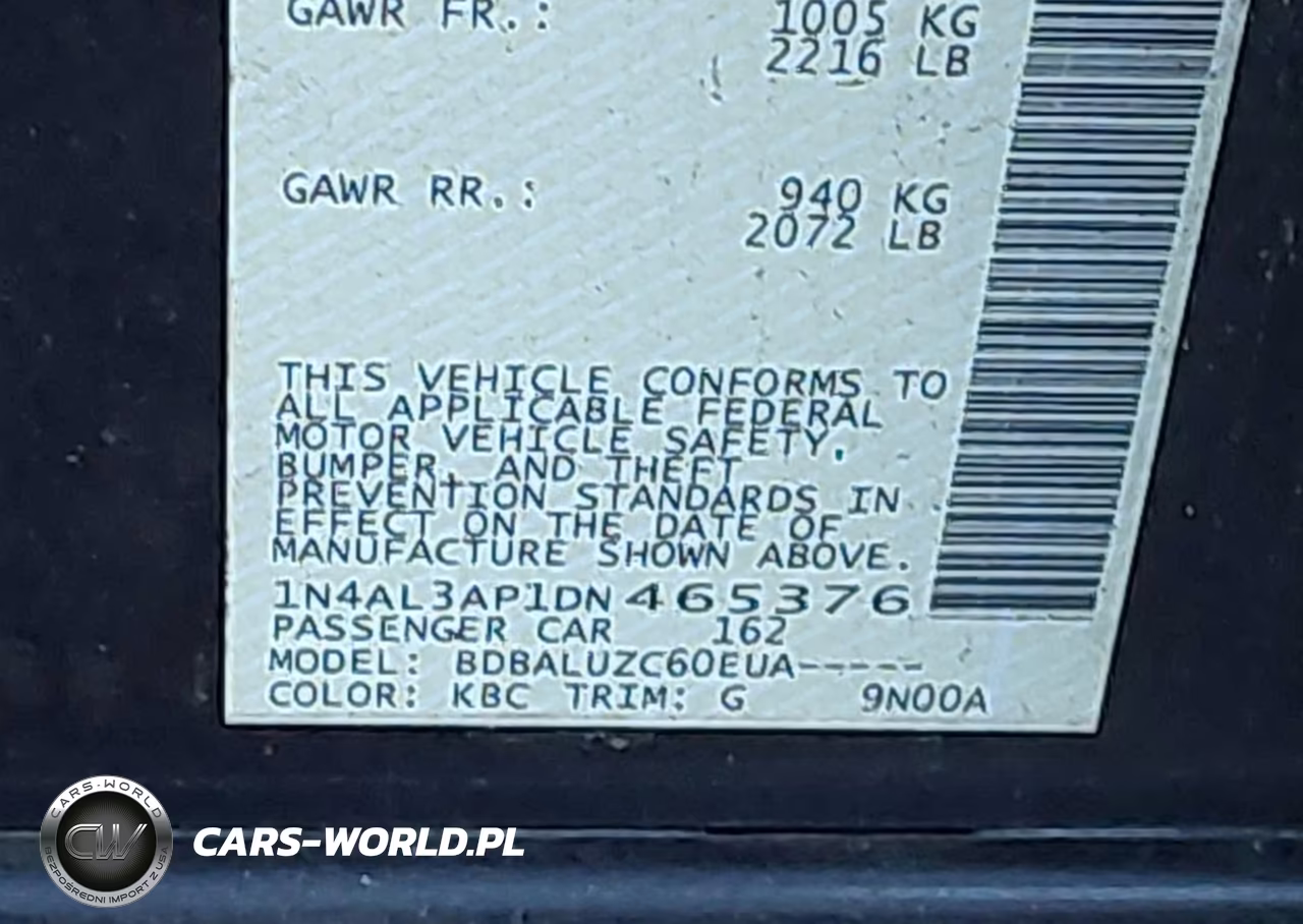 2013 Nissan Altima 2.5 Sv VIN:1N4AL3AP1DN465376 - 9