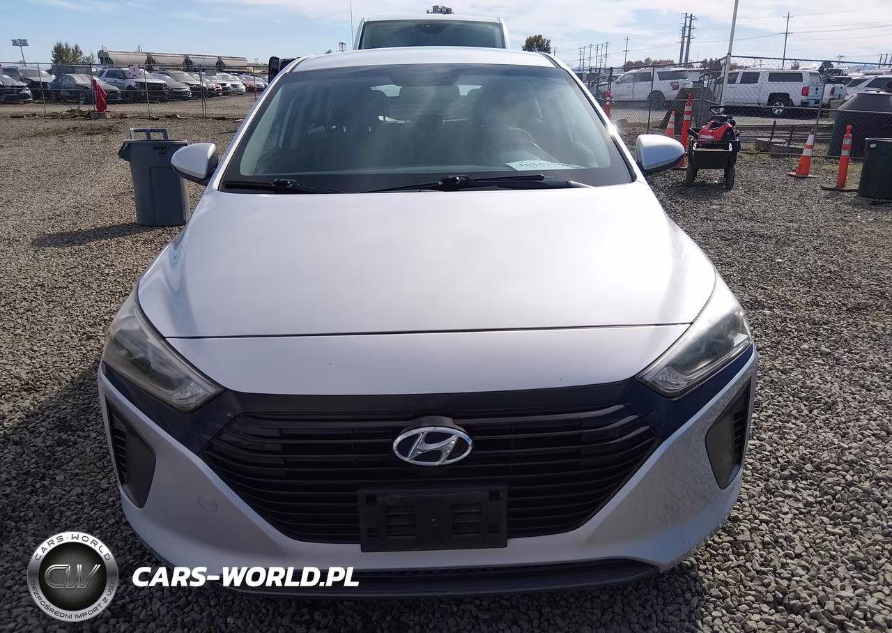 2018 Hyundai Ioniq Hybrid Blue VIN:KMHC65LCXJU100000 - 14