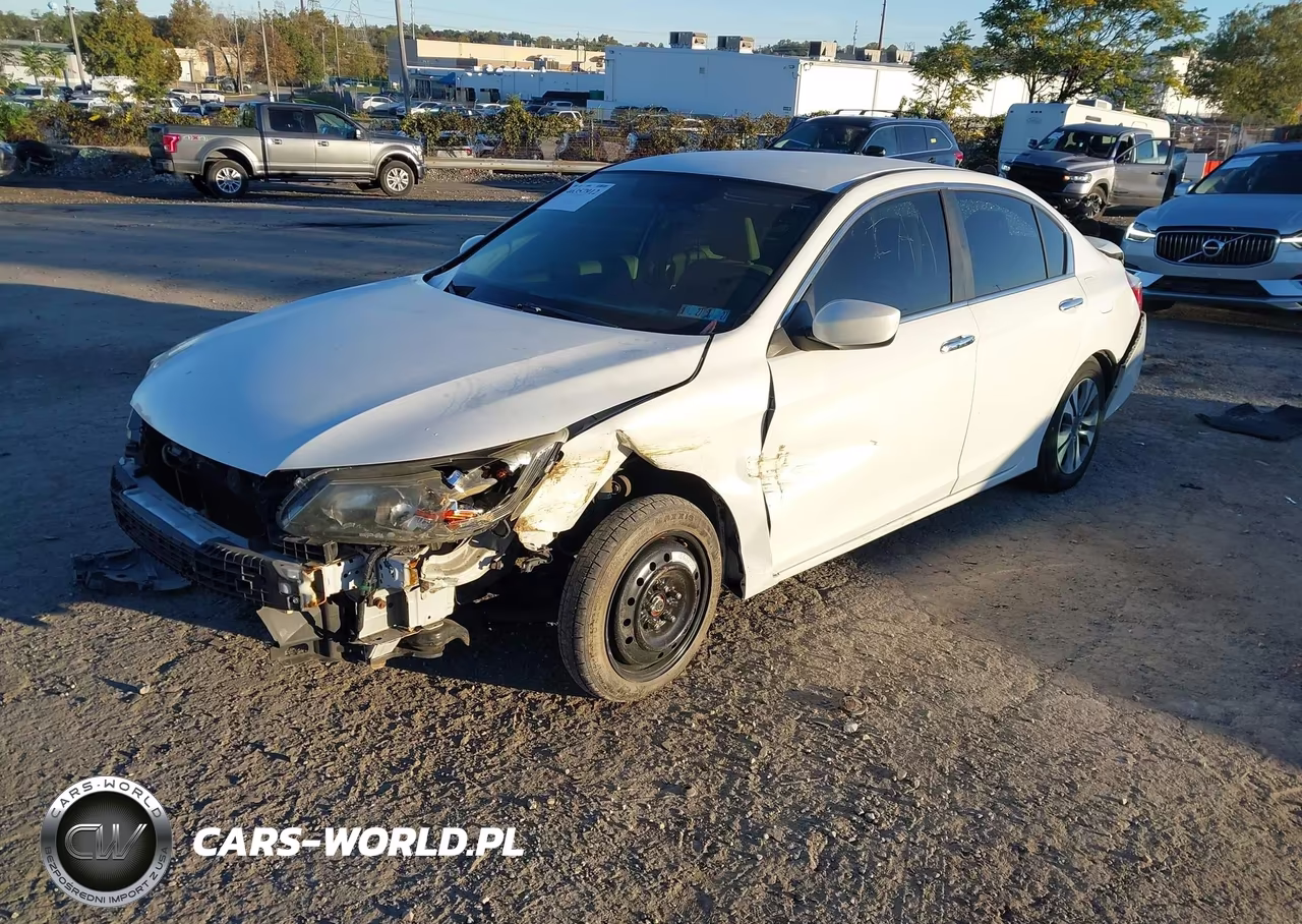 2014 Honda Accord Lx VIN:1HGCR2F3XEA168456 - 2