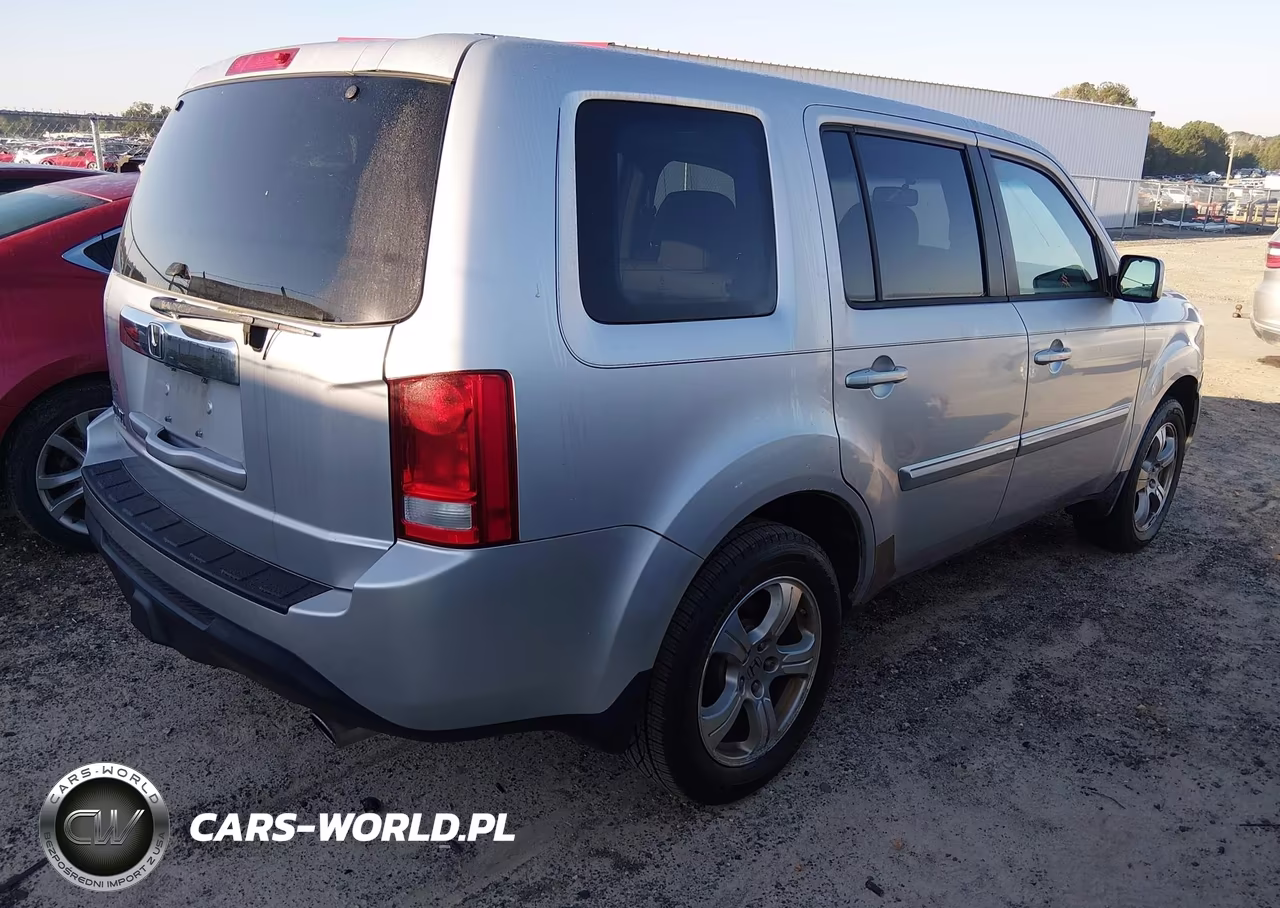 2012 Honda Pilot Ex-L VIN:5FNYF3H53CB032403 - 4