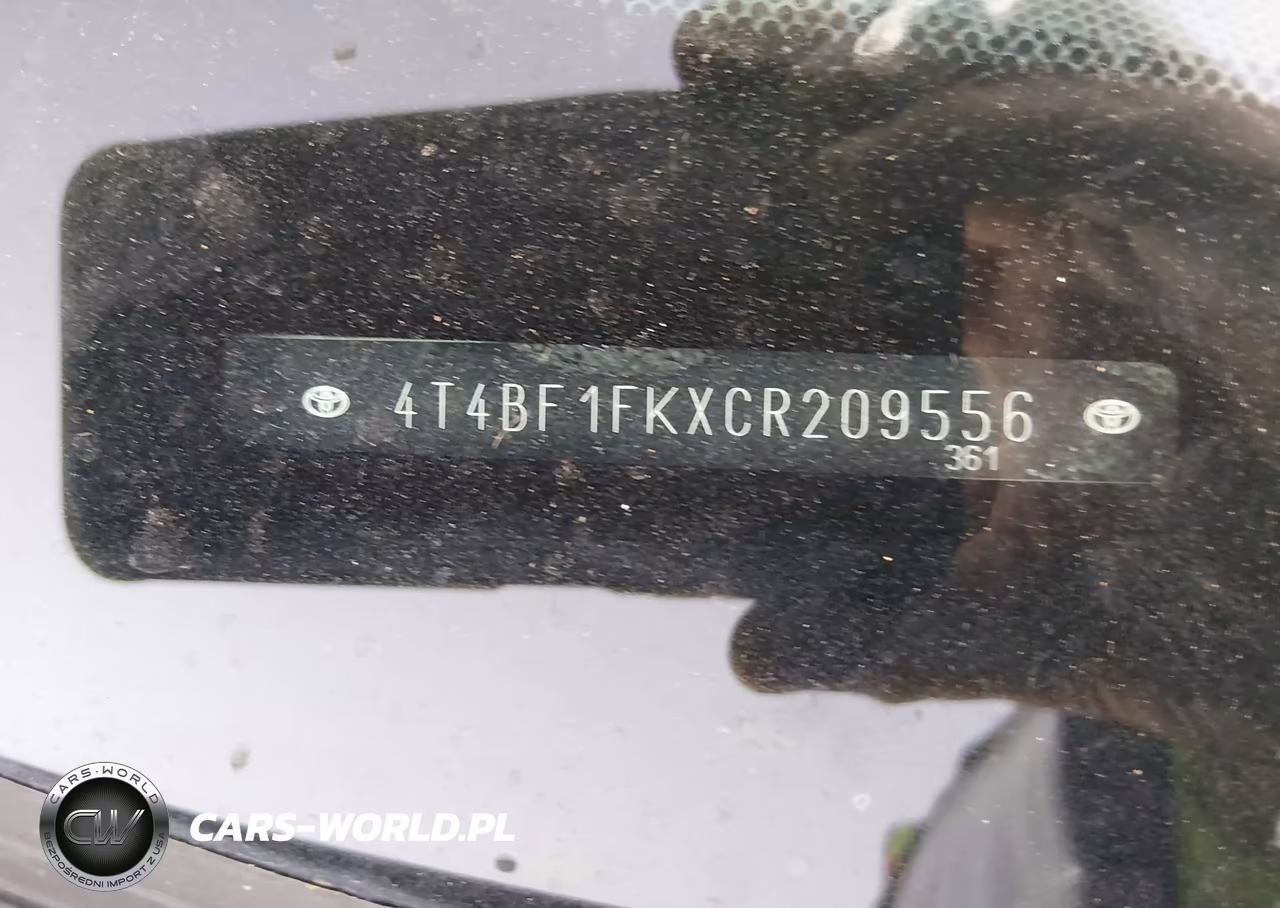 2012 Toyota Camry Le VIN:4T4BF1FKXCR209556 - 12