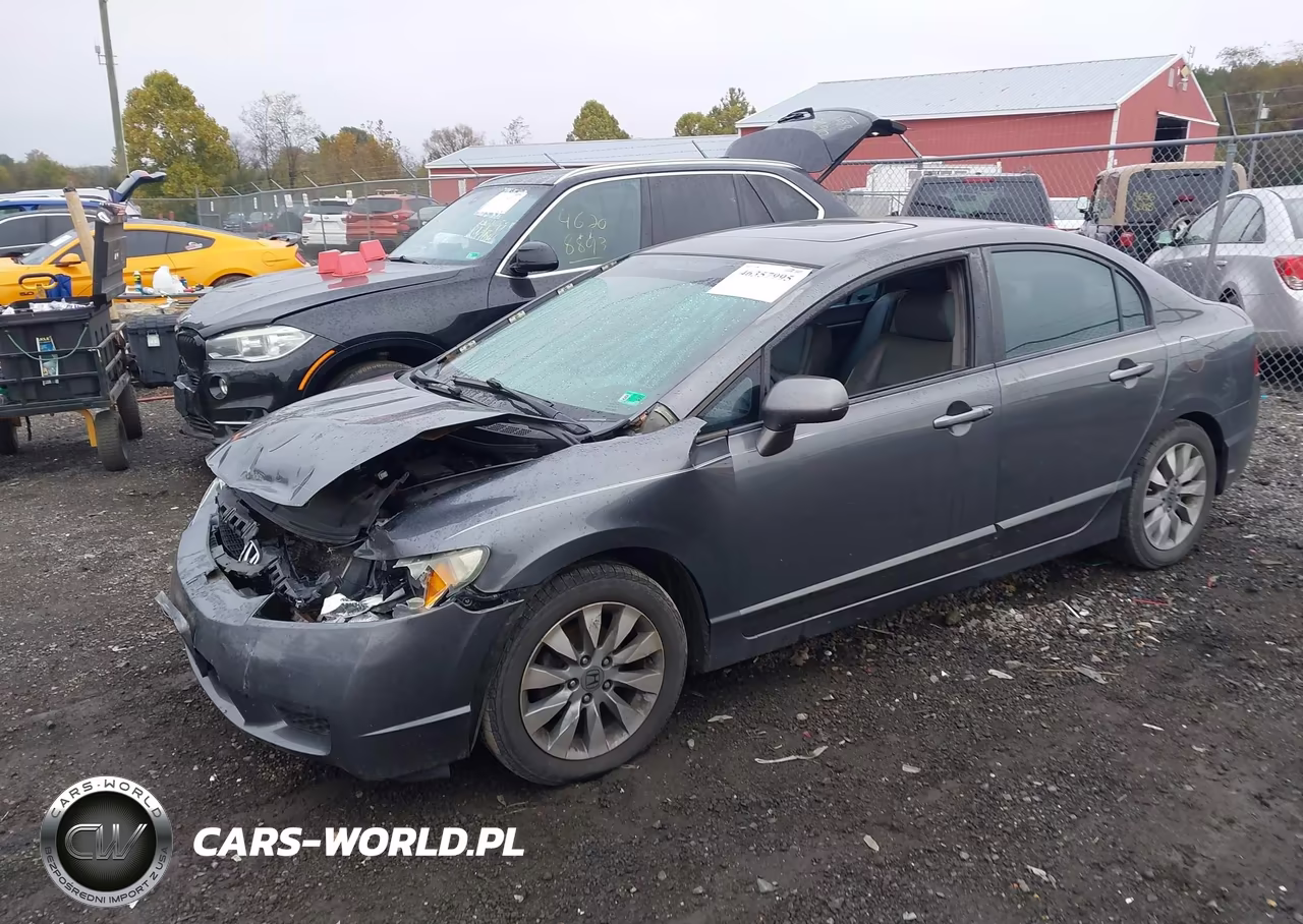 2010 Honda Civic Ex-L VIN:2HGFA1F95AH550652 - 2
