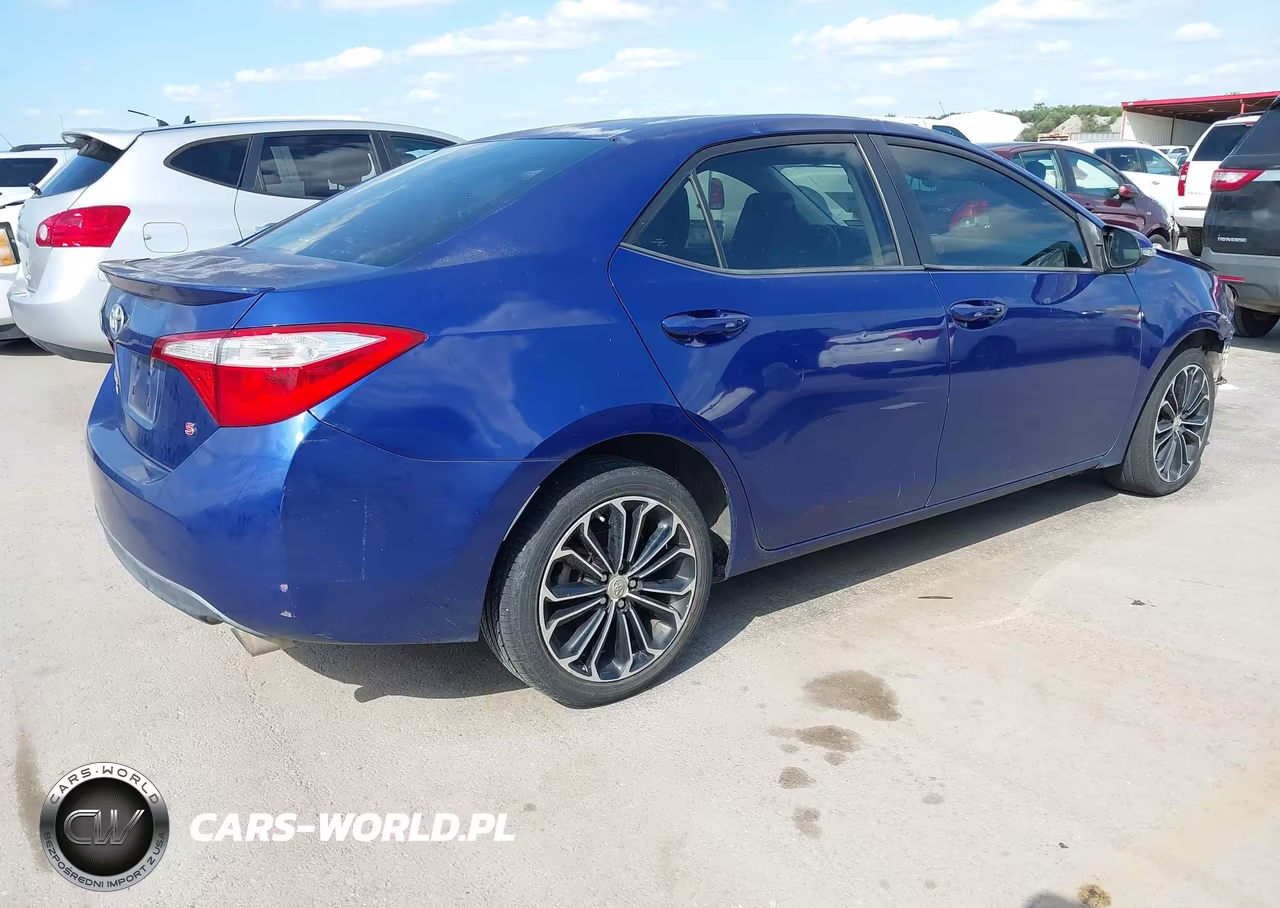 2014 Toyota Corolla S Plus VIN:2T1BURHE3EC030656 - 4