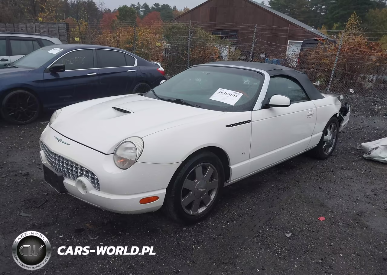 2003 Ford Thunderbird VIN:1FAHP60A93Y111118 - 2
