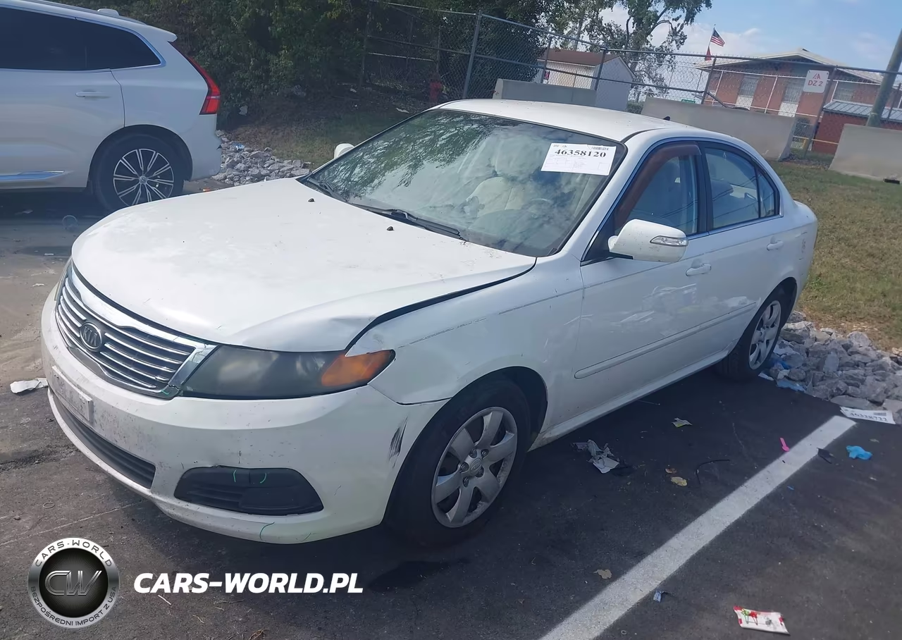 2010 Kia Optima Lx VIN:KNAGG4A85A5424040 - 2
