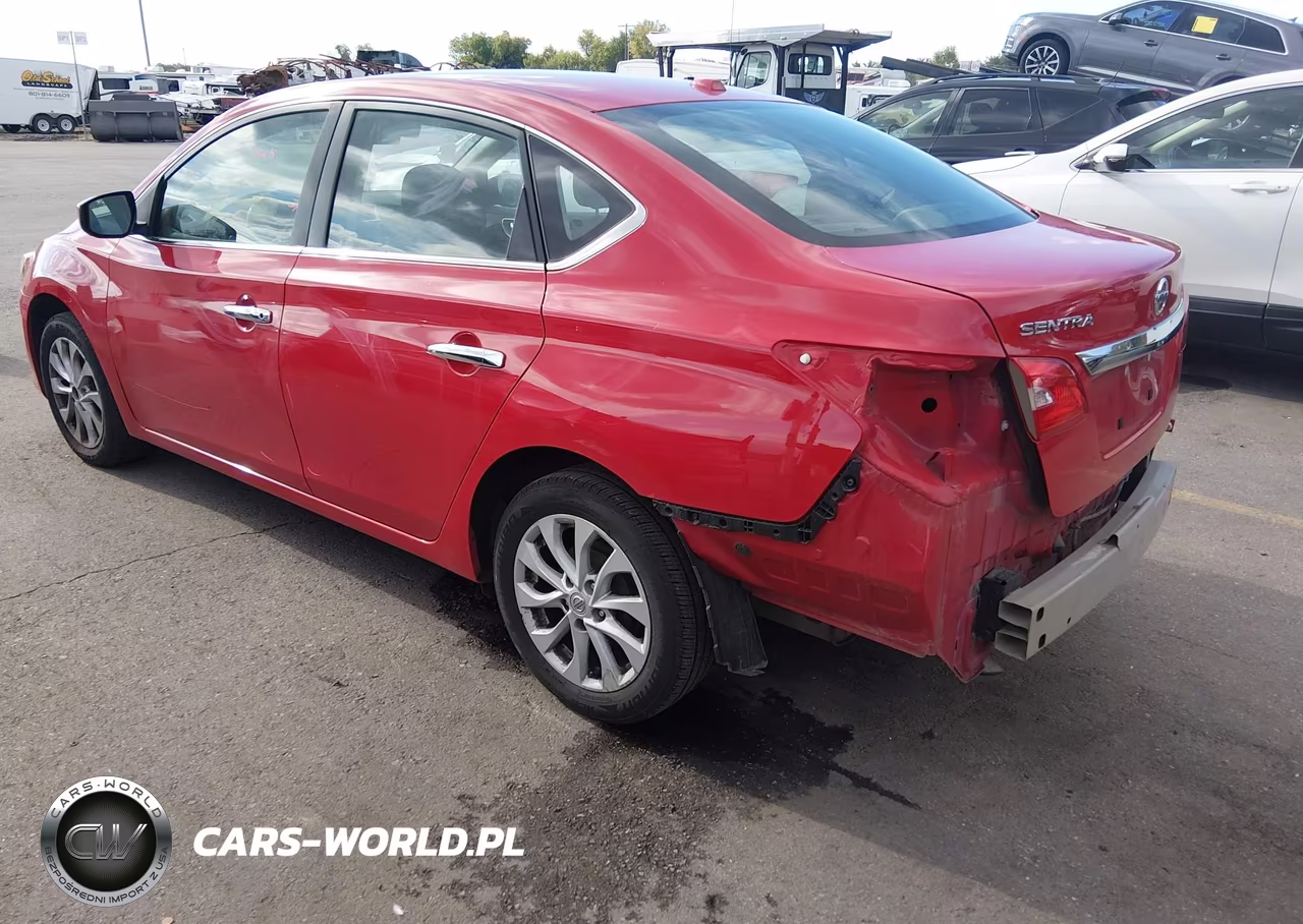 2019 Nissan Sentra Sv VIN:3N1AB7AP9KL606201 - 3