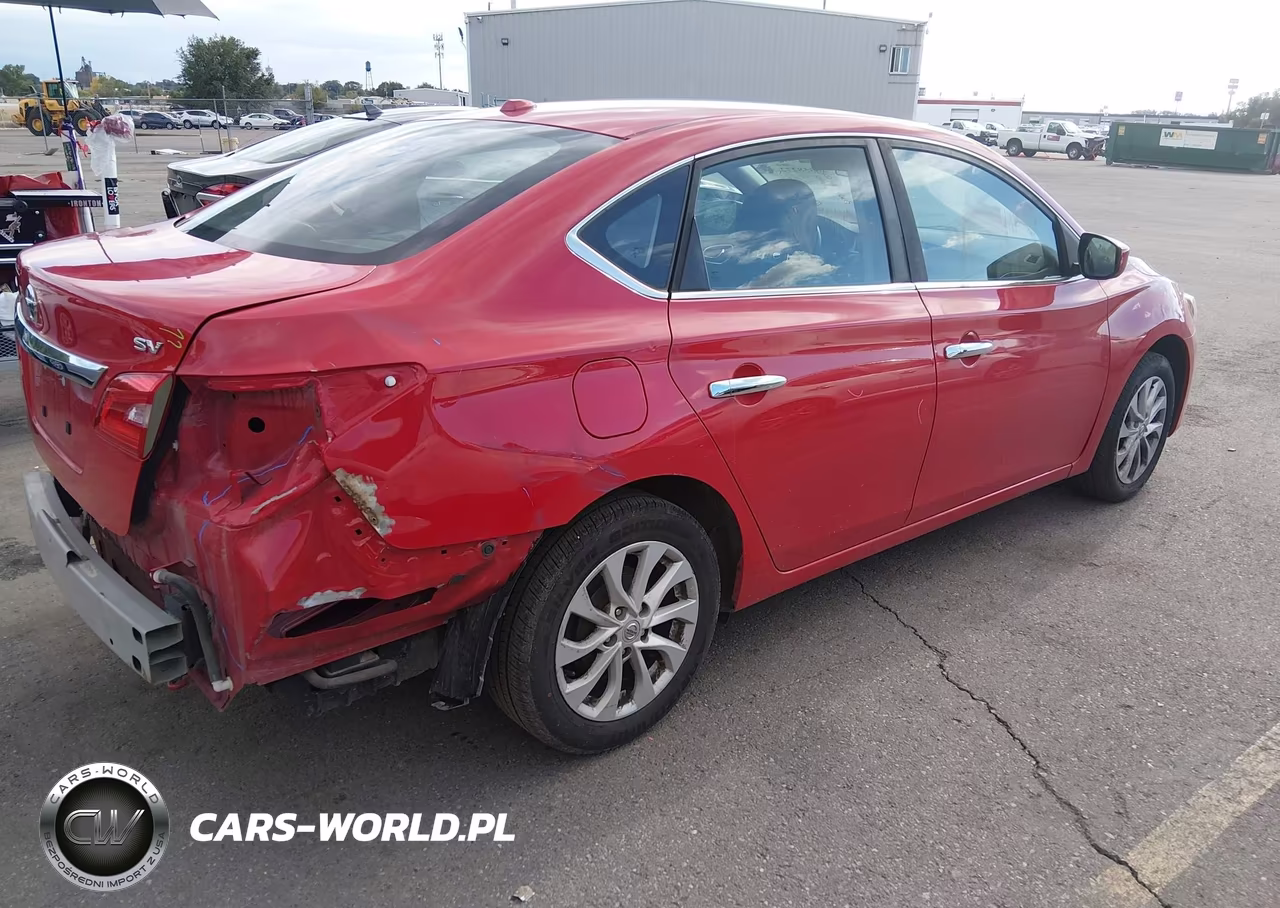 2019 Nissan Sentra Sv VIN:3N1AB7AP9KL606201 - 4