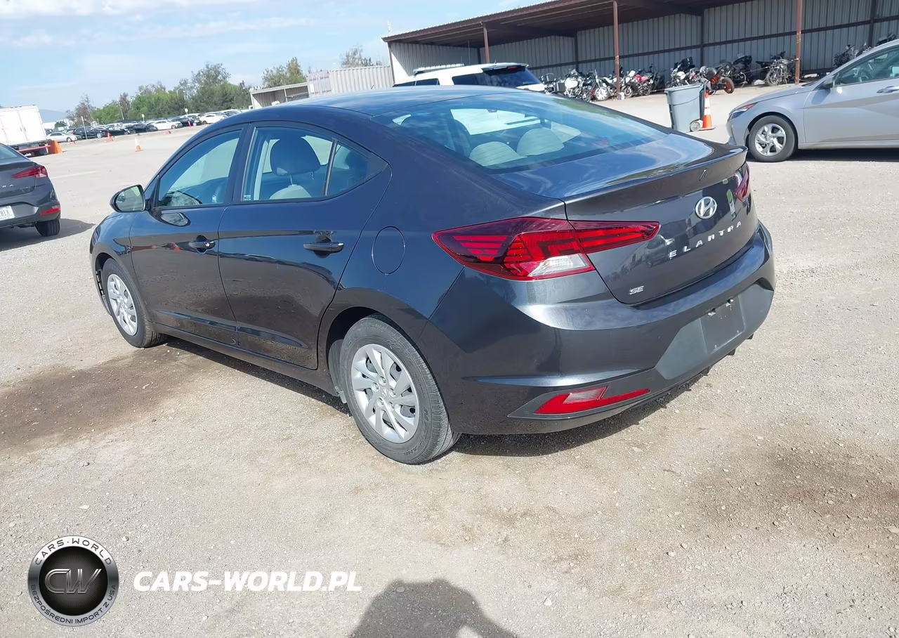 2020 Hyundai Elantra Se VIN:5NPD74LF7LH609033 - 3