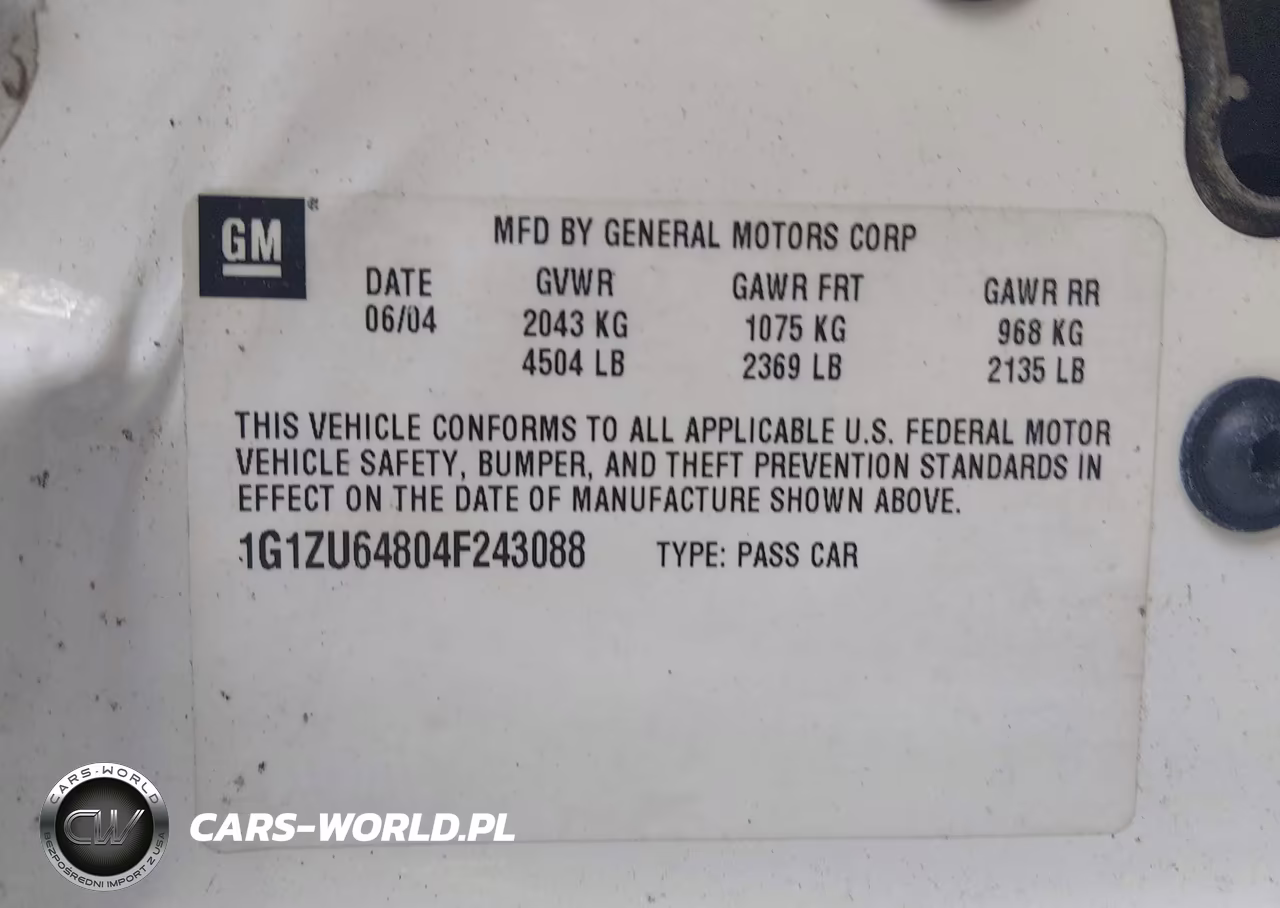 2004 Chevrolet Malibu Maxx Lt VIN:1G1ZU64804F243088 - 9