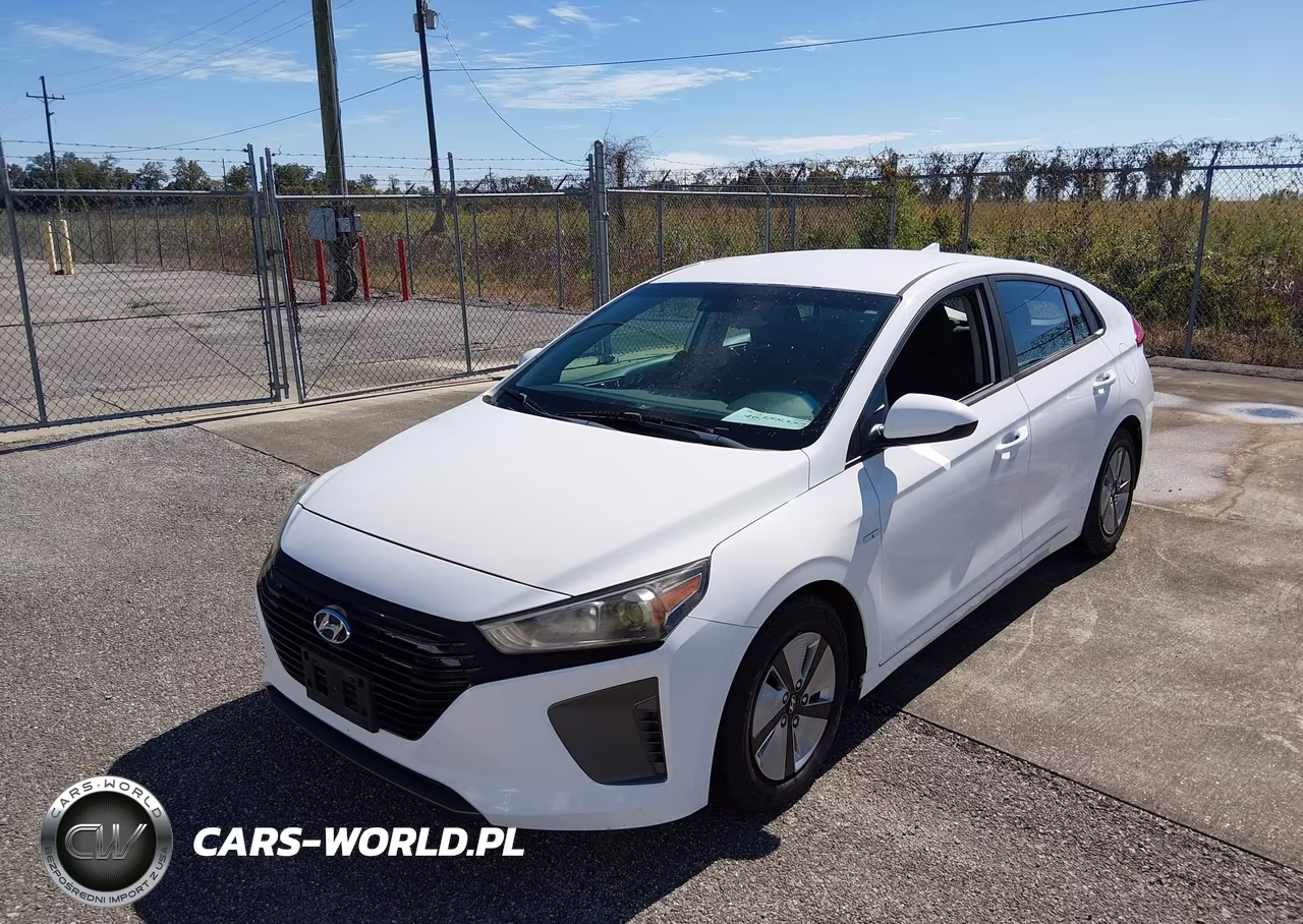 2018 Hyundai Ioniq Hybrid Blue VIN:KMHC65LC5JU100423 - 2