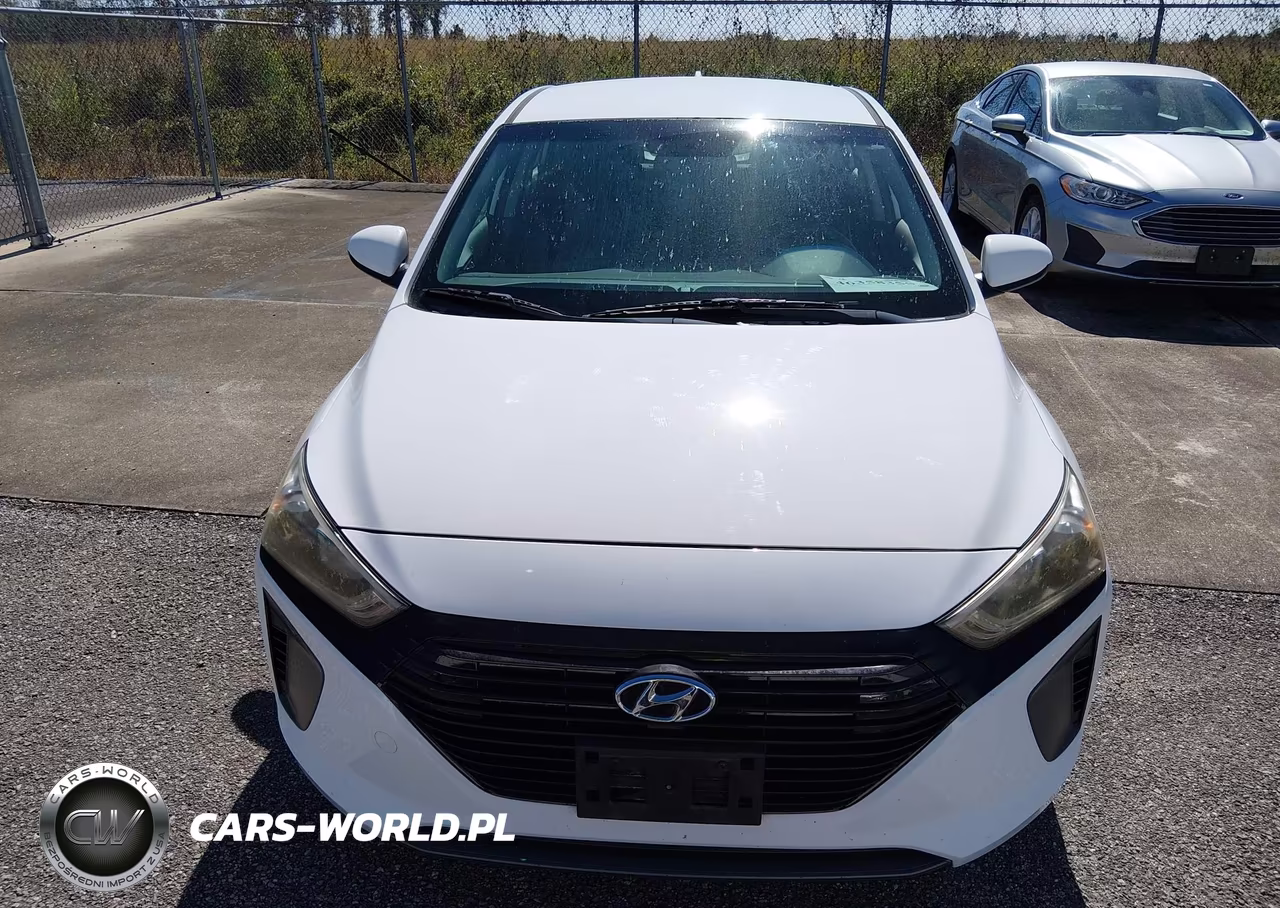 2018 Hyundai Ioniq Hybrid Blue VIN:KMHC65LC5JU100423 - 6