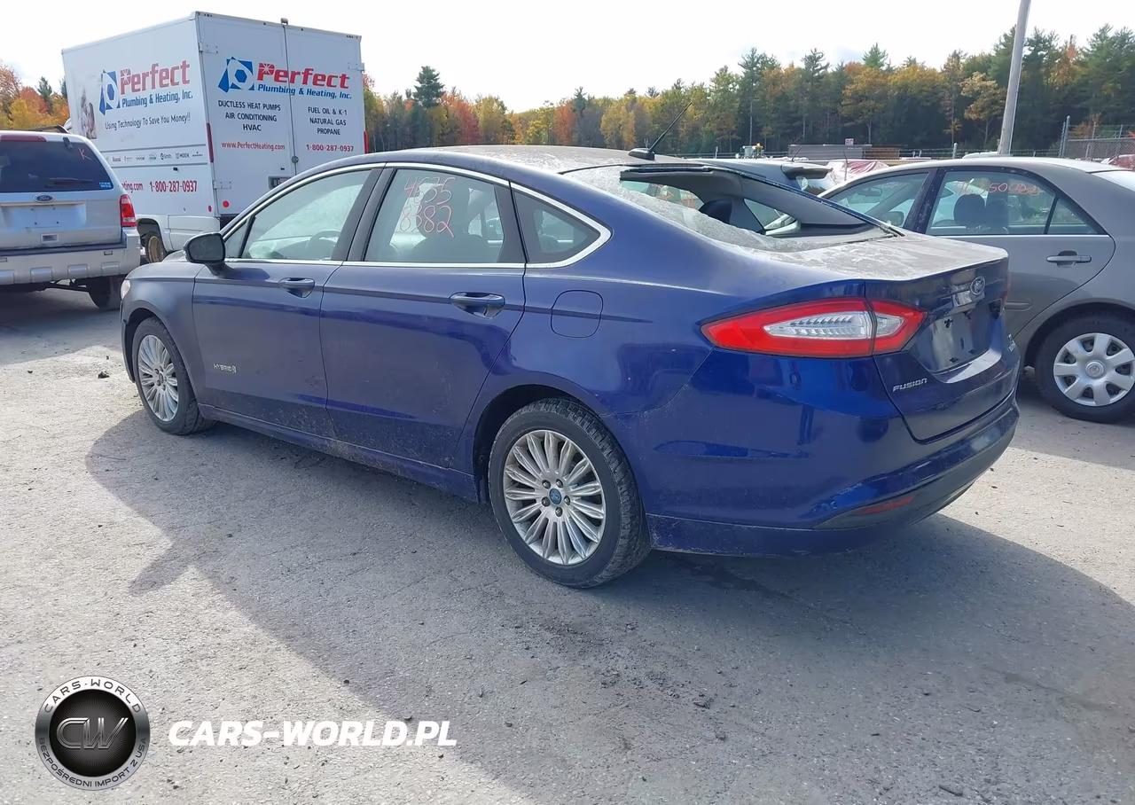2013 Ford Fusion Hybrid Se VIN:3FA6P0LU5DR257459 - 3