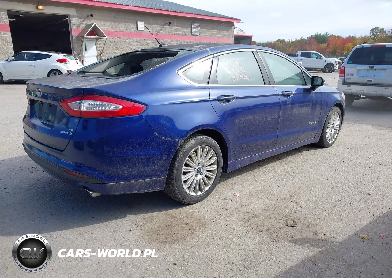 2013 Ford Fusion Hybrid Se VIN:3FA6P0LU5DR257459 - 4