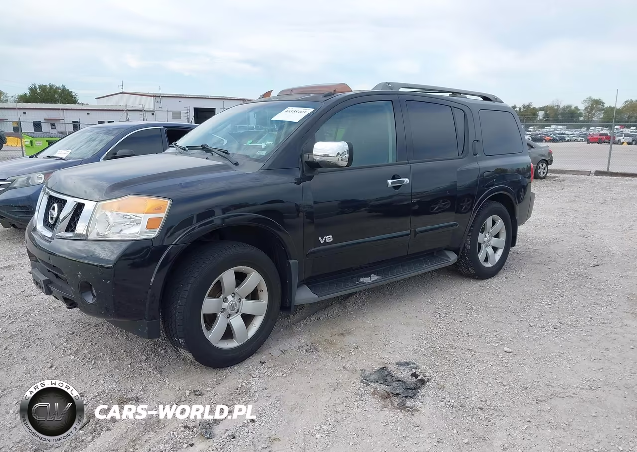 2008 Nissan Armada Se-Le VIN:5N1BA08C88N603356 - 2