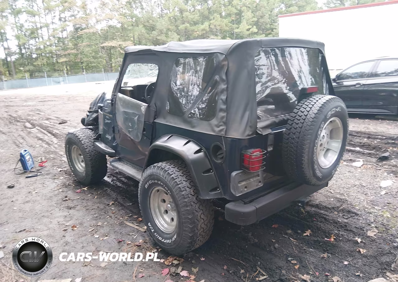 2001 Jeep Wrangler Sport VIN:1J4FA49S91P316373 - 3