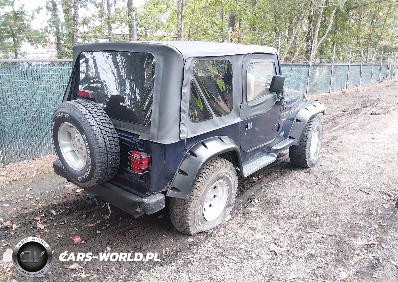 2001 Jeep Wrangler Sport VIN:1J4FA49S91P316373 - 4