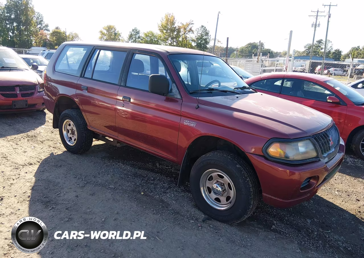 2000 Mitsubishi Montero Sport Es
