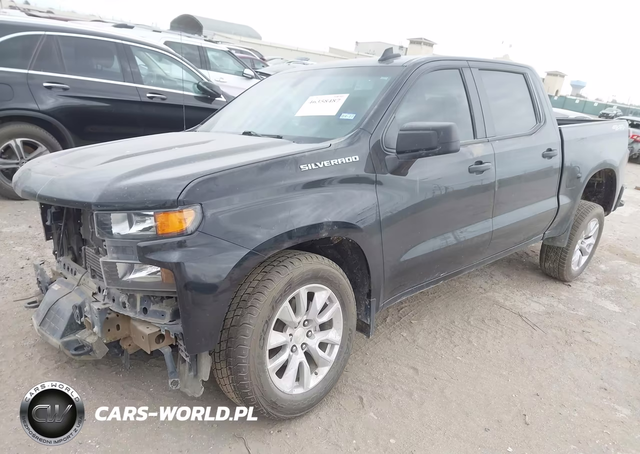 2022 Chevrolet Silverado 1500 Ltd 4Wd Short Bed Custom VIN:1GCPYBEKXNZ153162 - 2