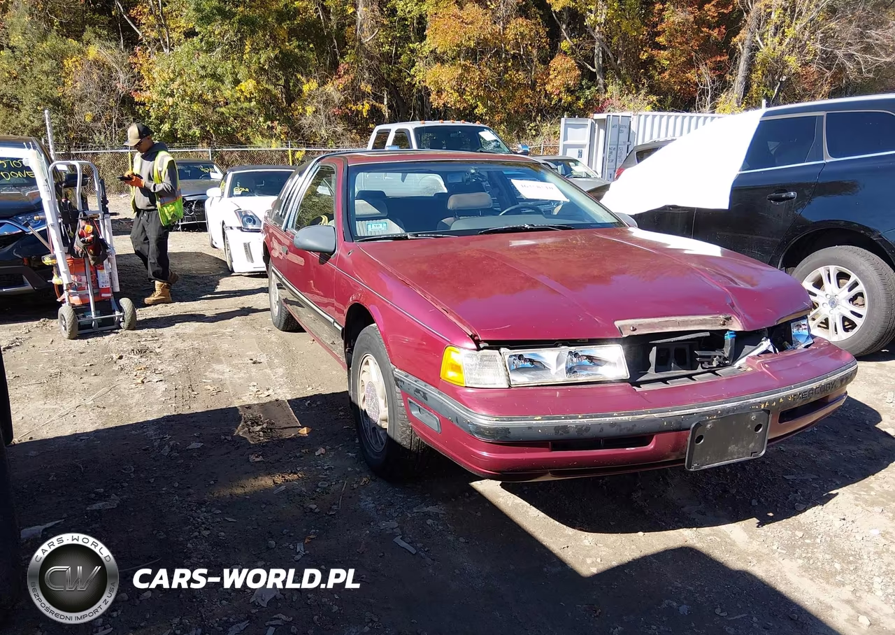 1989 Mercury Cougar Ls VIN:1MEPM6046KH672625 - 1