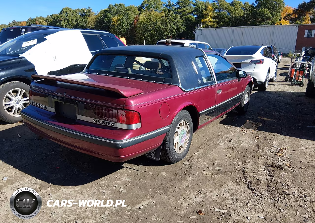 1989 Mercury Cougar Ls VIN:1MEPM6046KH672625 - 4