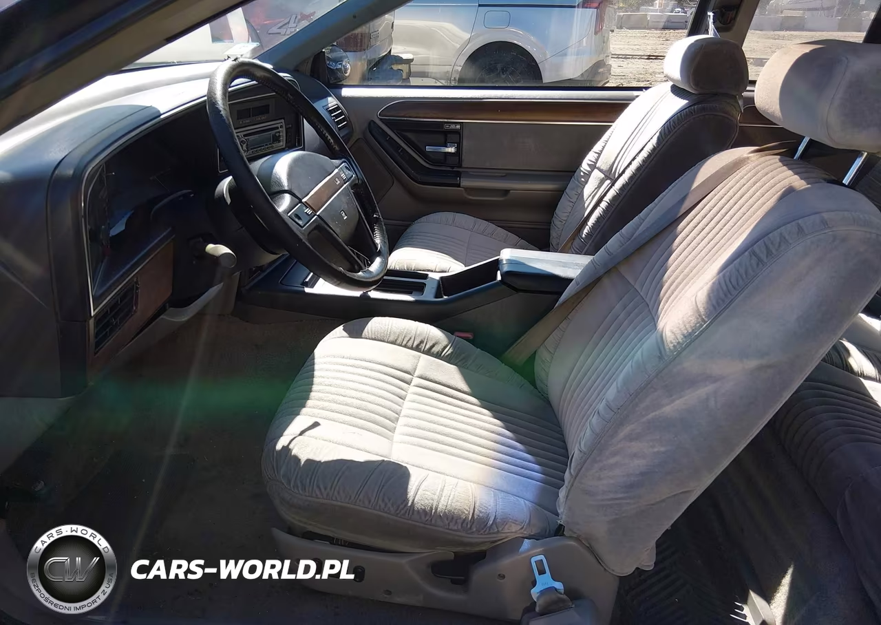 1989 Mercury Cougar Ls VIN:1MEPM6046KH672625 - 5