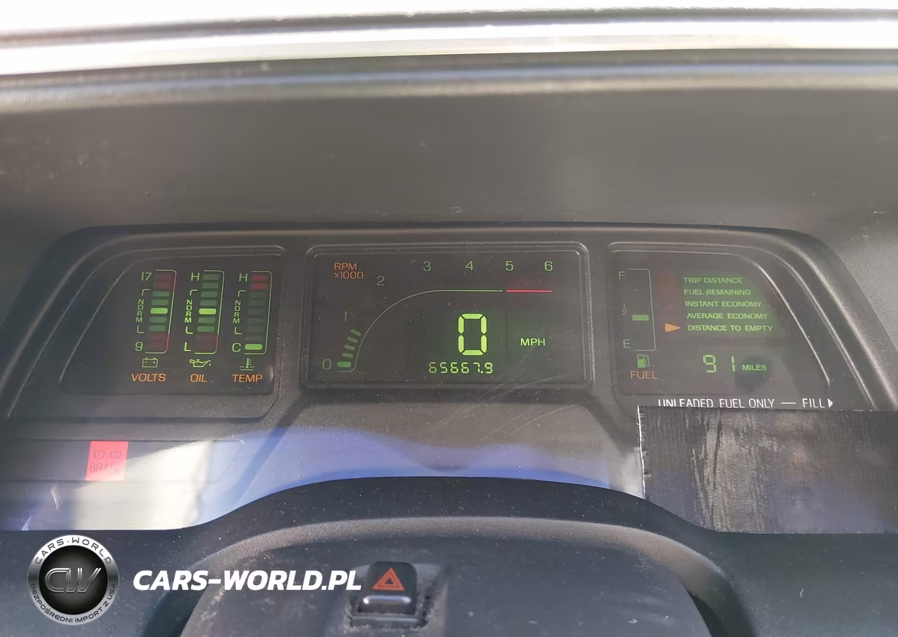 1989 Mercury Cougar Ls VIN:1MEPM6046KH672625 - 7