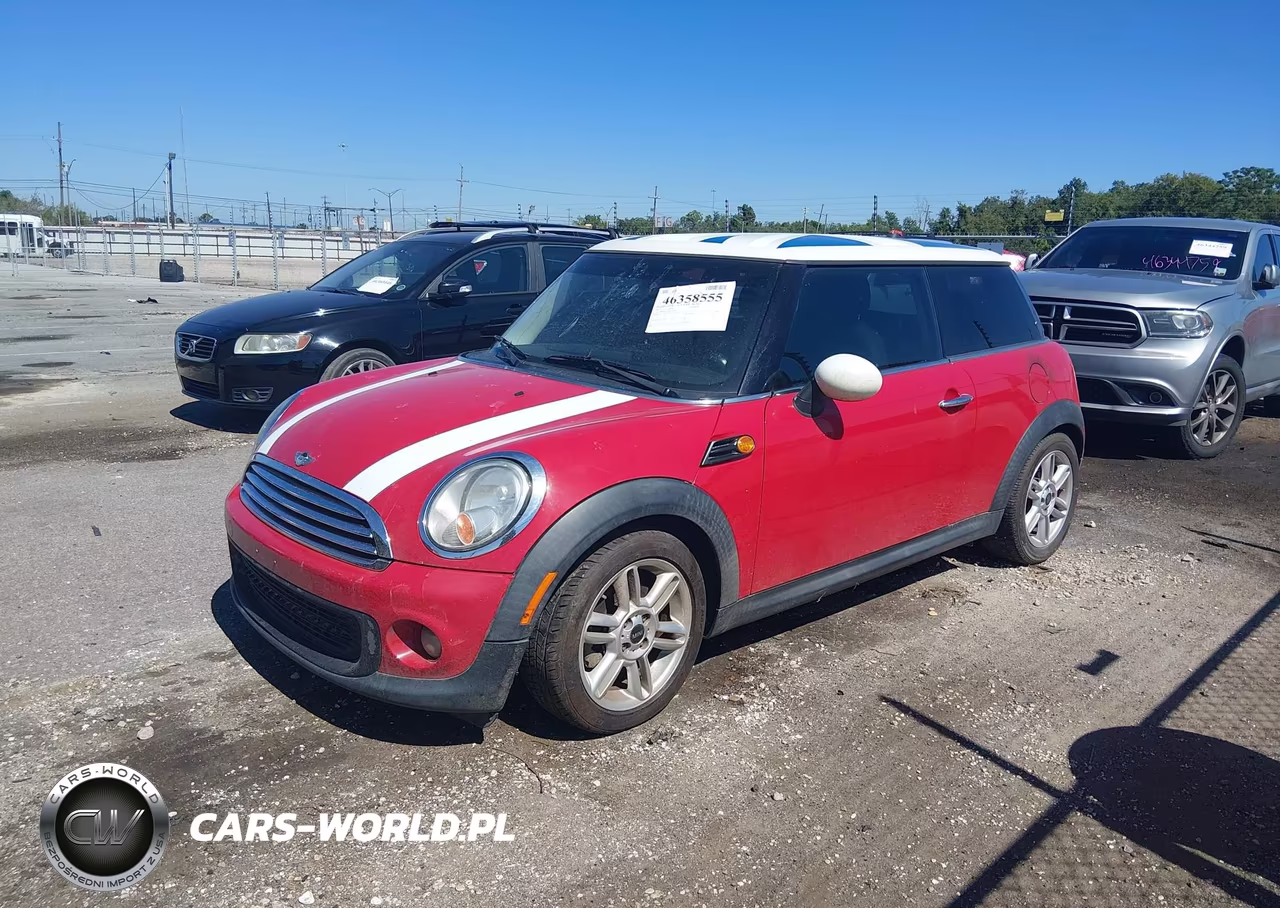 2012 Mini Cooper VIN:WMWSU3C58CT185162 - 2