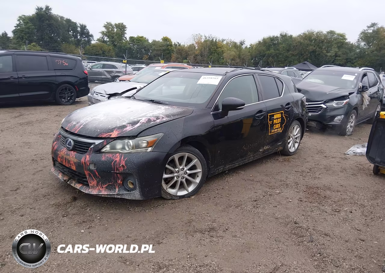 2013 Lexus Ct 200H VIN:JTHKD5BH7D2148362 - 2