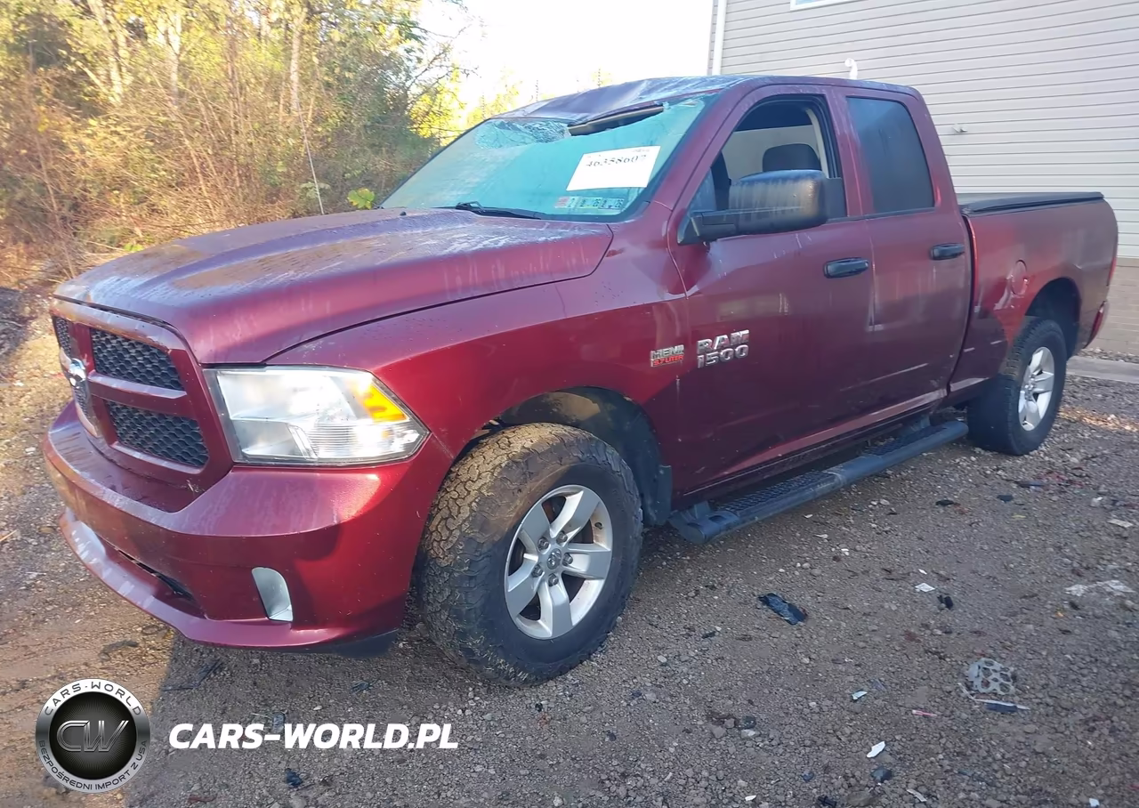 2018 Ram 1500 Express 4X4 6'4 Box VIN:1C6RR7FT6JS221638 - 2
