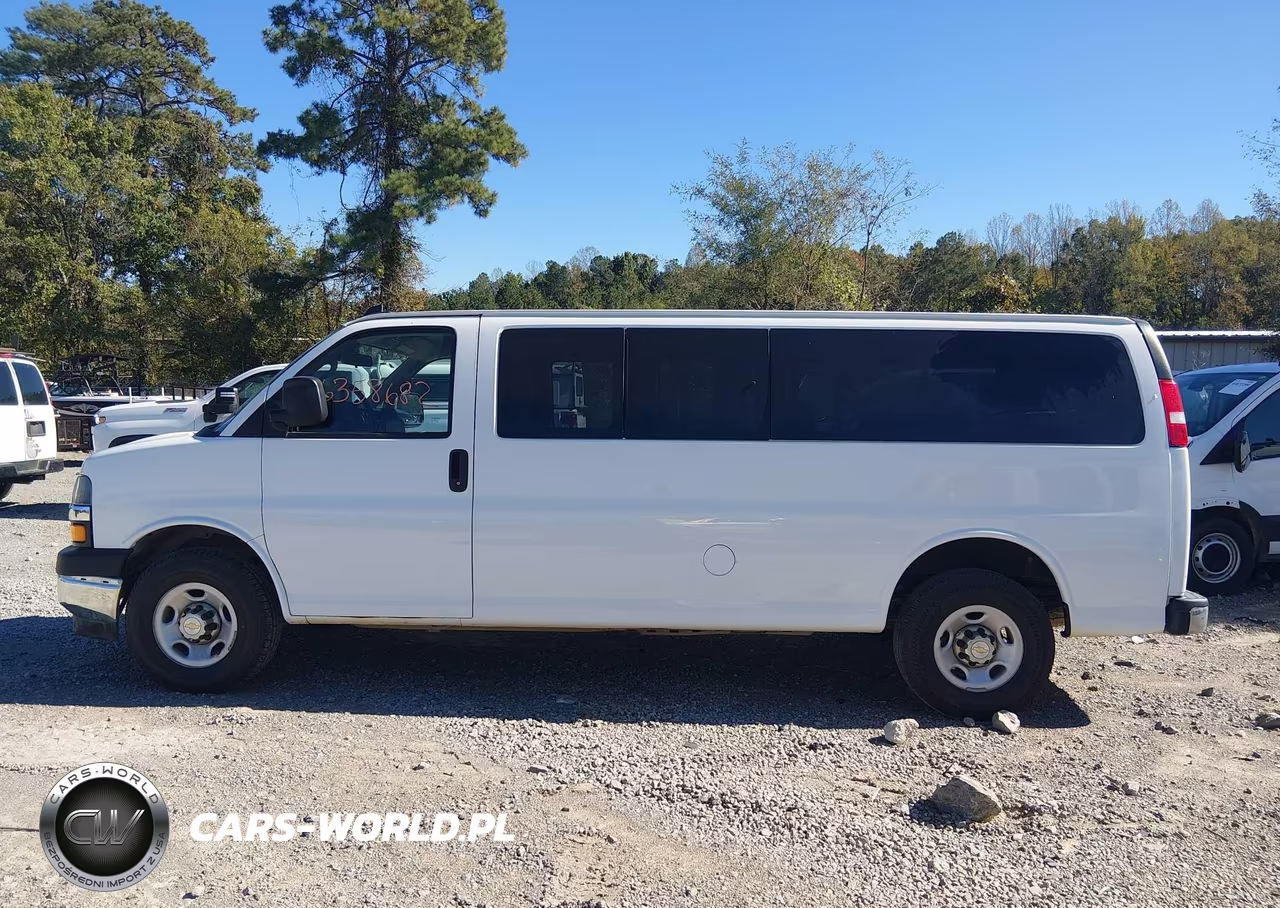 2024 Chevrolet Express Passenger Rwd 3500 Extended Wheelbase Lt VIN:1GAZGPF77R1140207 - 14