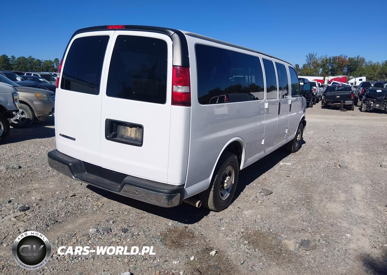 2024 Chevrolet Express Passenger Rwd 3500 Extended Wheelbase Lt VIN:1GAZGPF77R1140207 - 4