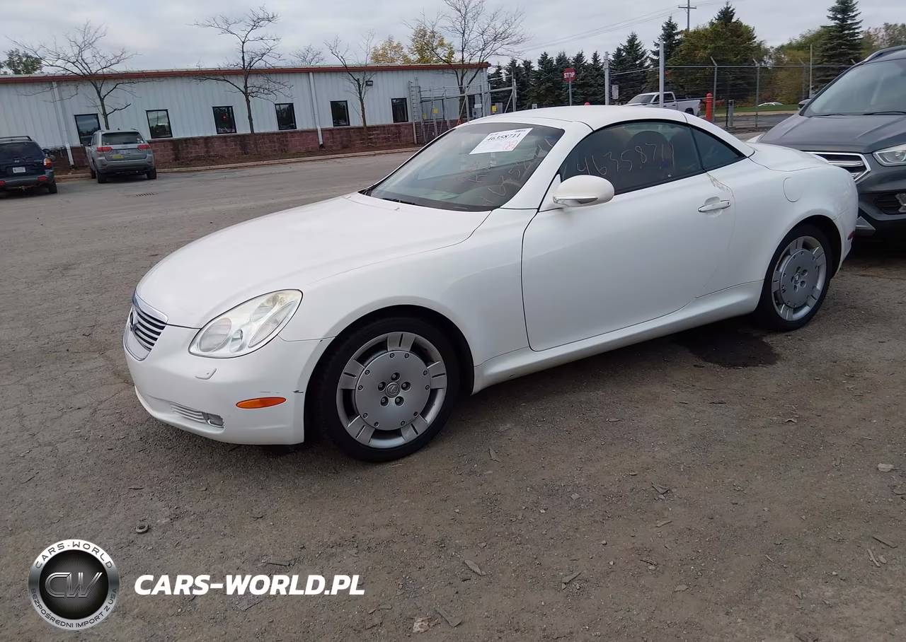2002 Lexus Sc 430 VIN:JTHFN48Y620003113 - 2