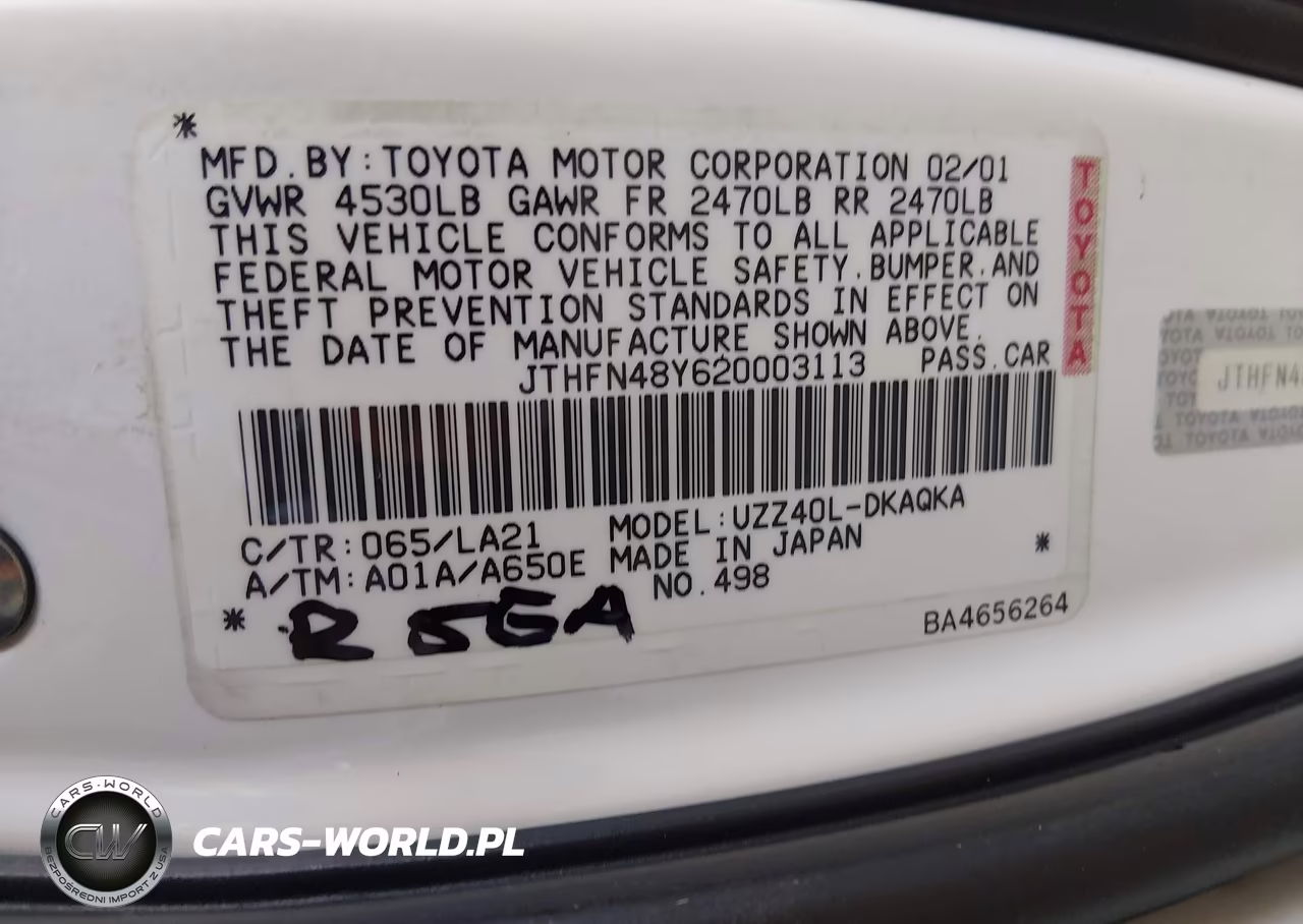 2002 Lexus Sc 430 VIN:JTHFN48Y620003113 - 9