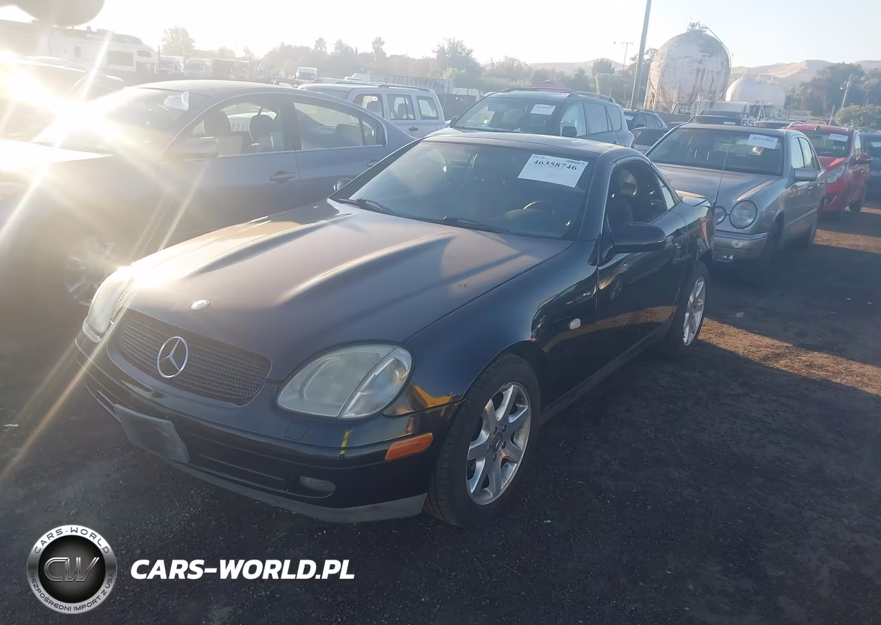 1999 Mercedes-Benz Slk 230 Kompressor VIN:WDBKK47F0XF129222 - 2