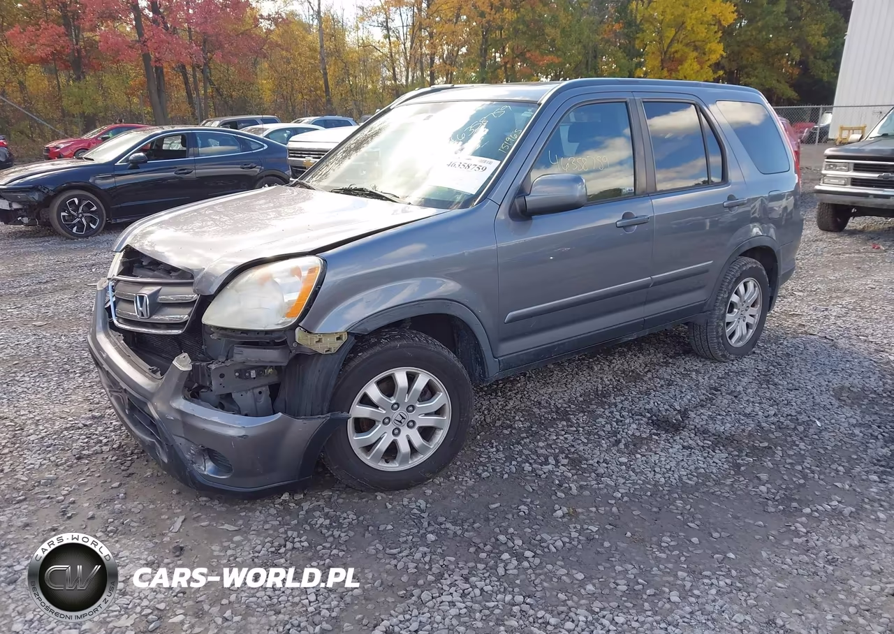 2005 Honda Cr-V Se VIN:JHLRD78915C033167 - 2